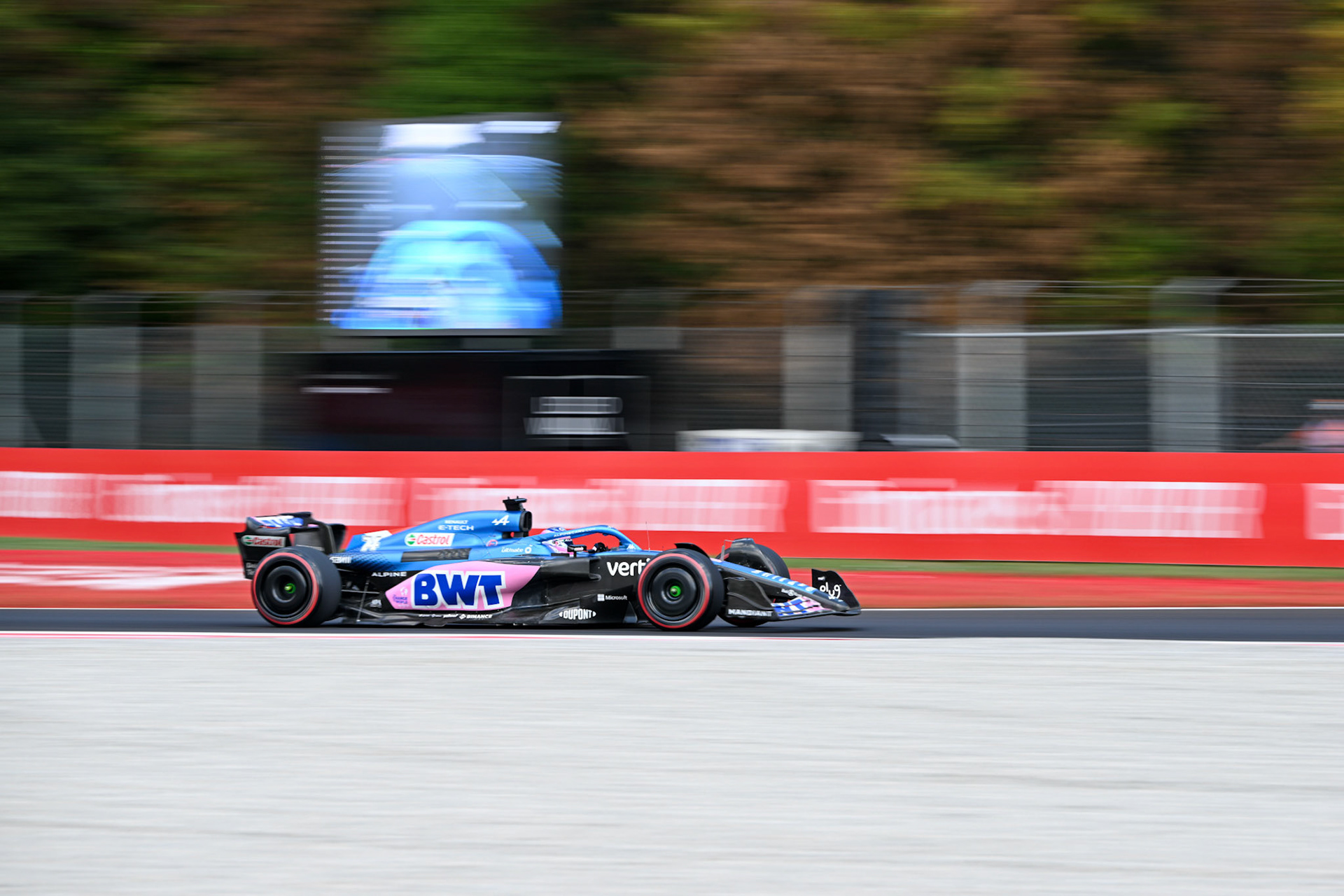 Fernando Alonso (ESP) Alpine F1 Team; Formel 1 GP Italien Monza, Freitag, 09.09.2022
