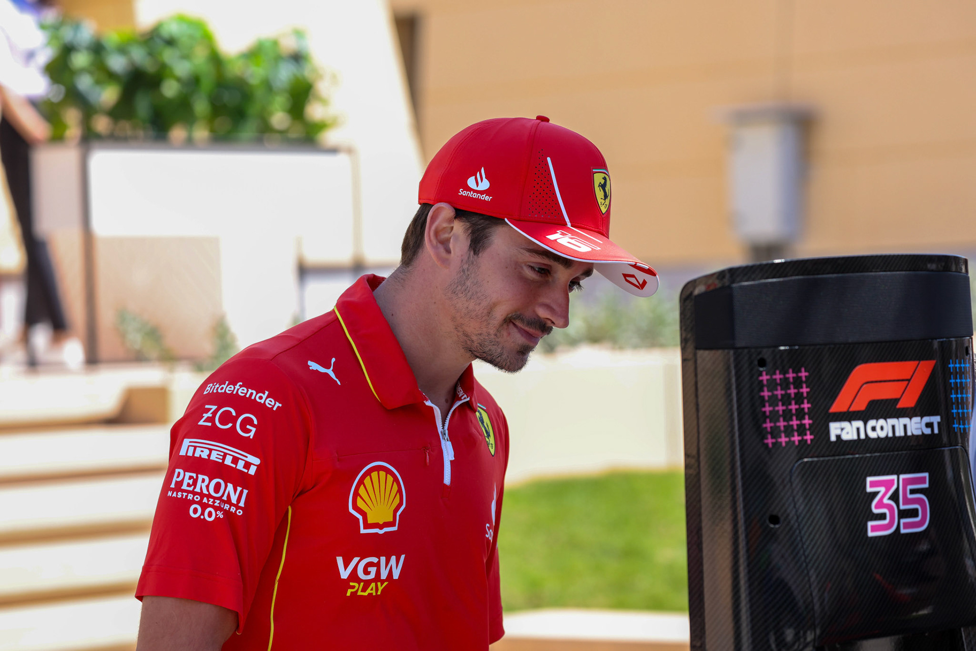 Charles Leclerc #16, Scuderia Ferrari; Formel 1 GP Bahrain. Freitag 01.03.2024