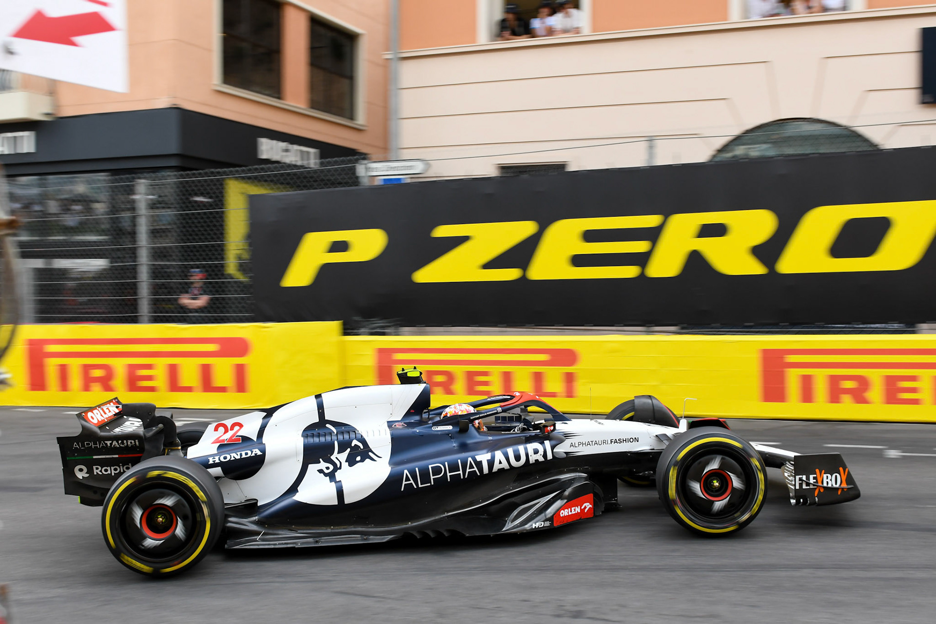 Yuki Tsunoda (JPN) Scuderia Alpha Tauri; Formel 1 GP Monaco. Sonntag 28.05.2023