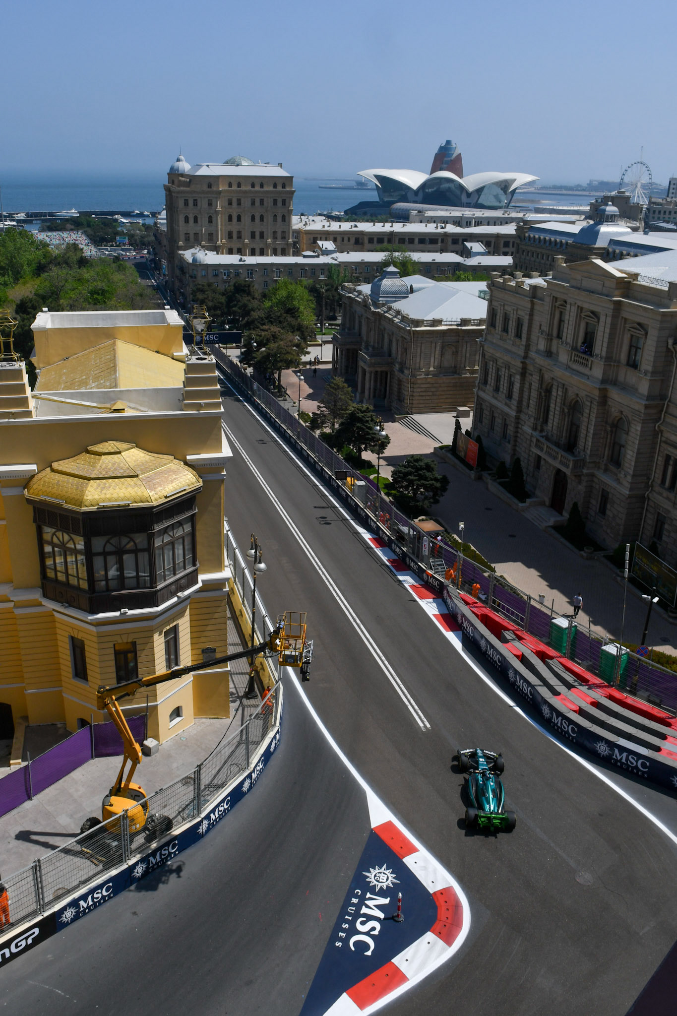 Lance Stroll (CAN) Aston Martin Formula One Team; Formel 1 GP Baku Azerbaijan. Freitag 28.04.2023