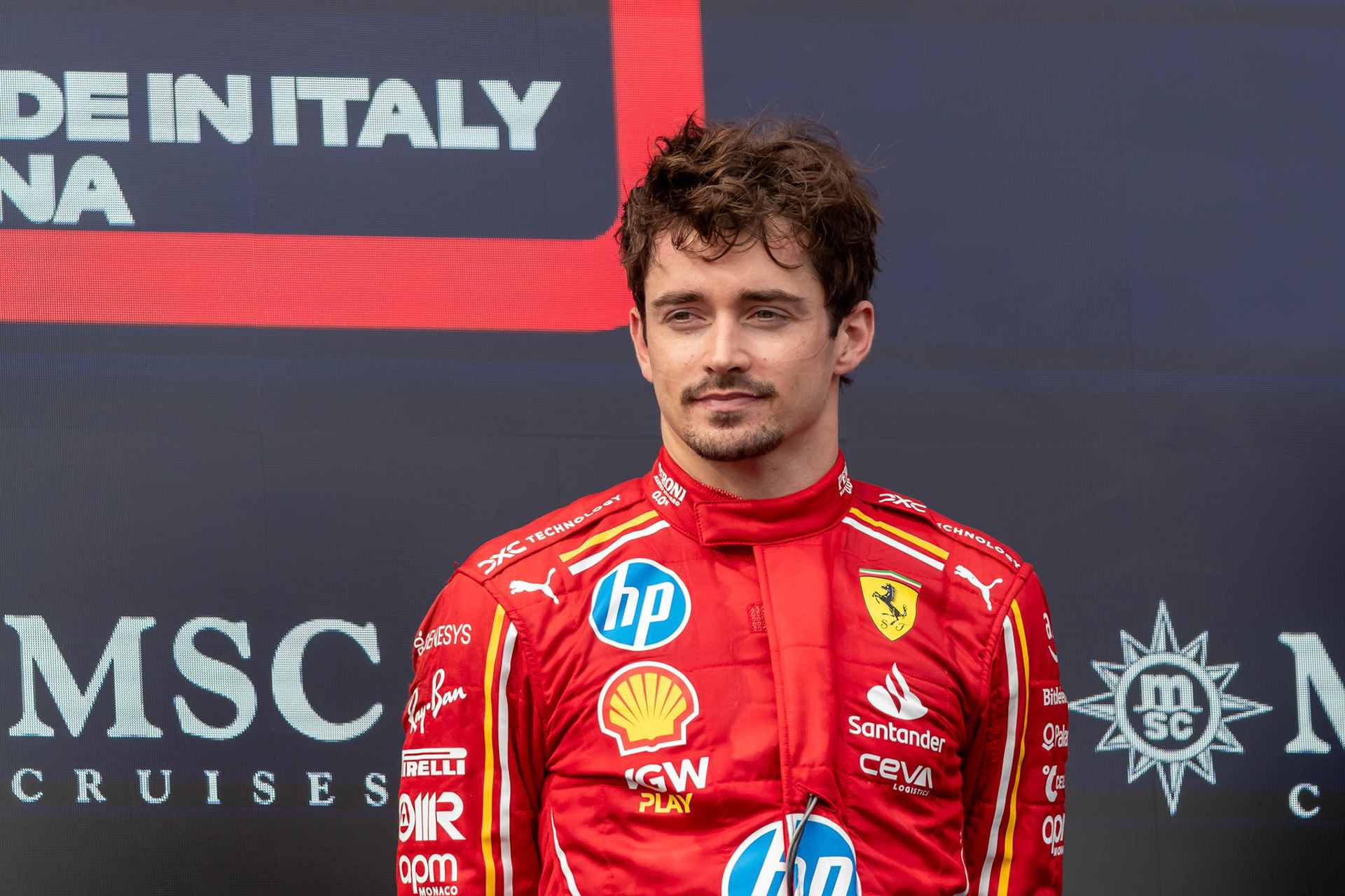 Charles Leclerc #16, Scuderia Ferrari; F1 GP Imola / Italien Sonntag, 19.05.2024