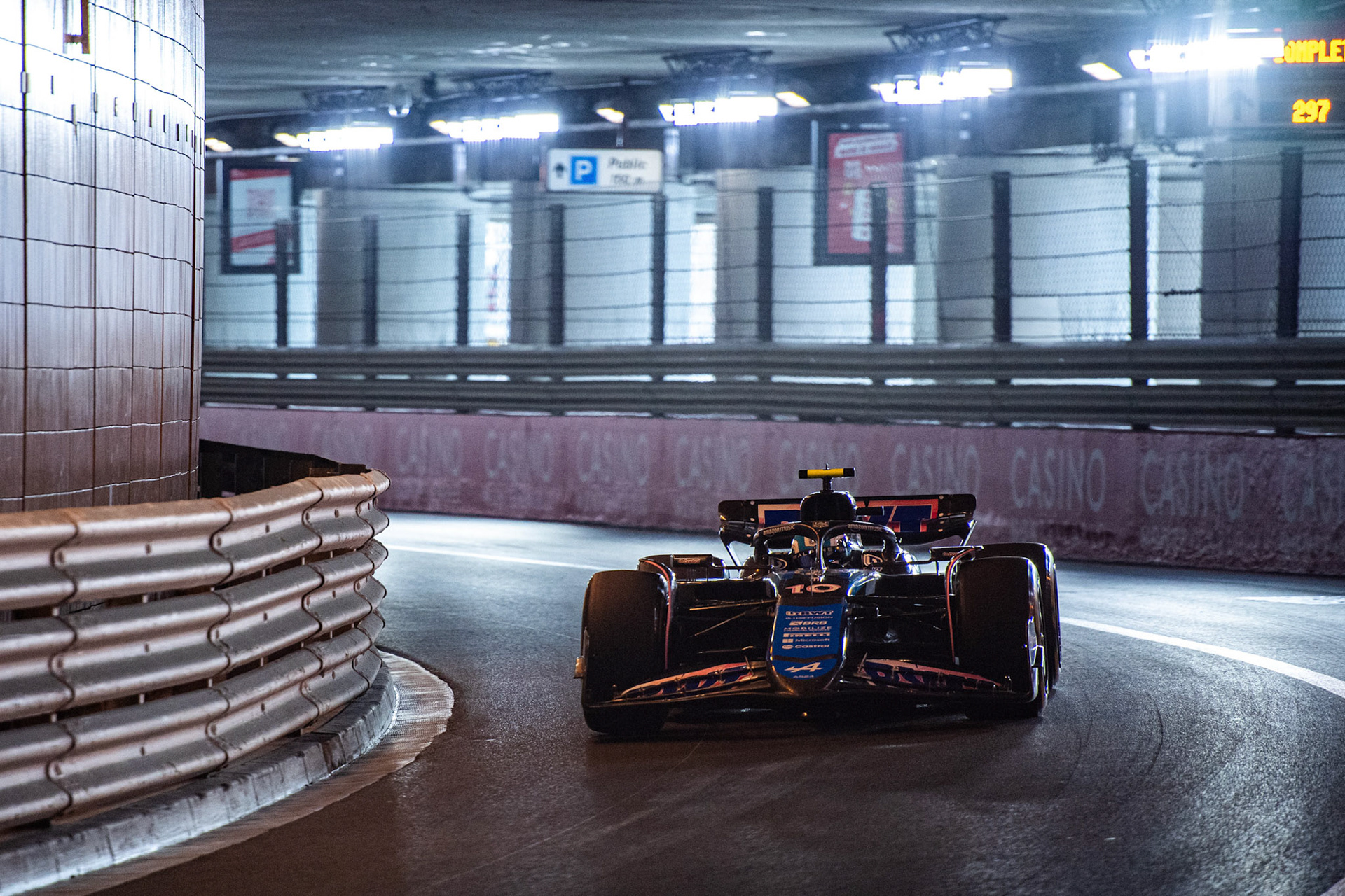 Pierre Gasly #10, BWT Alpine F1 Team; Formel1 GP Monaco Freitag, 24.05.2024