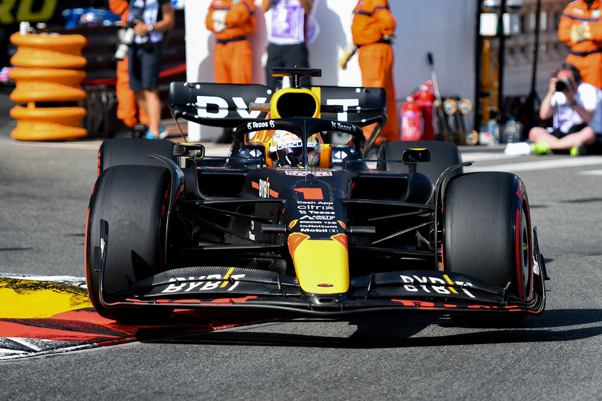 Max Verstappen (NED) Red Bull Racing; Formel 1 Monaco am 27.05.2022