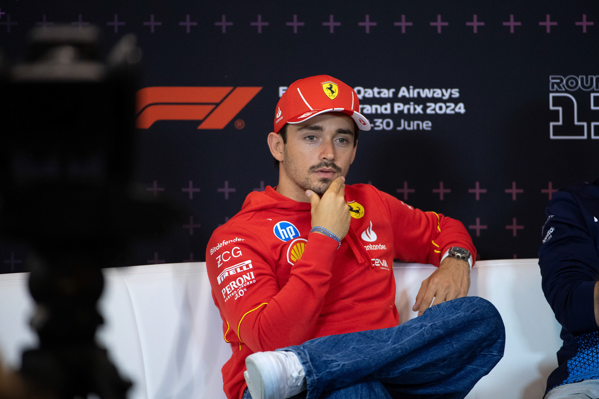 Charles Leclerc #16, Scuderia Ferrari;Formel 1 GP Austria / Österreich. Donnerstag, 27.06.2024