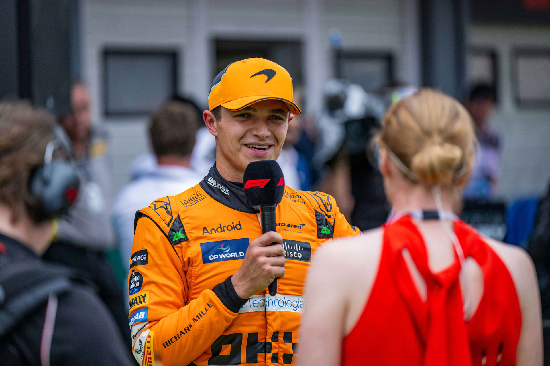 Lando Norris #4, McLaren Formula 1 Team;Formel 1 Budapest / Ungarn, 20.07.2024