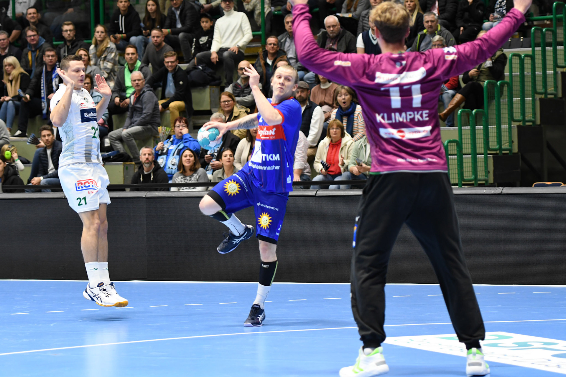 Jonas Schelker #21; Handball Bundesliga; BHC 06 - HSG Wetzlar 06.11.2022