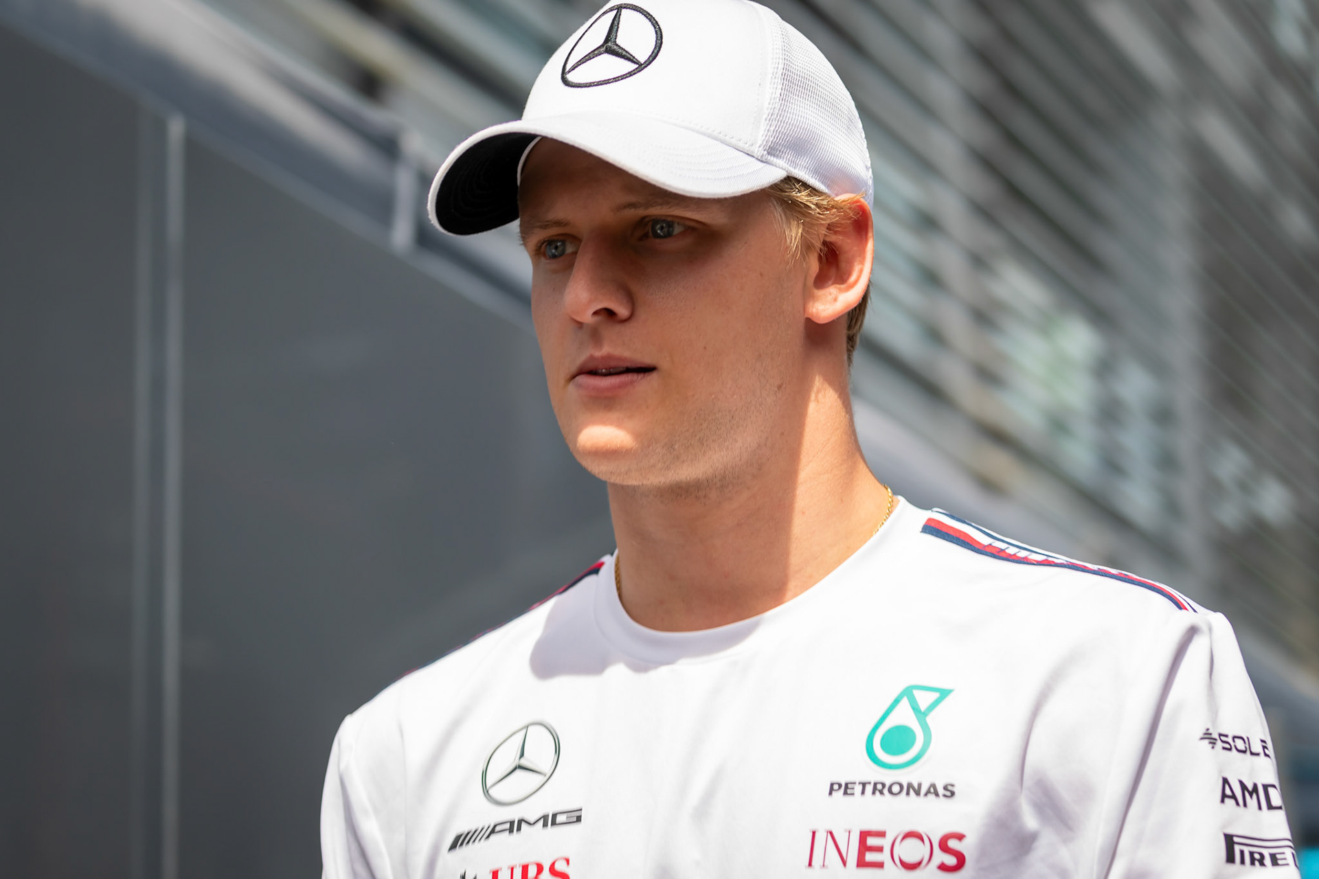 Mick Schumacher, Mercedes AMG F1 Team;Formel 1 GP Italien / Monza. Sonntag, 03.09.2023