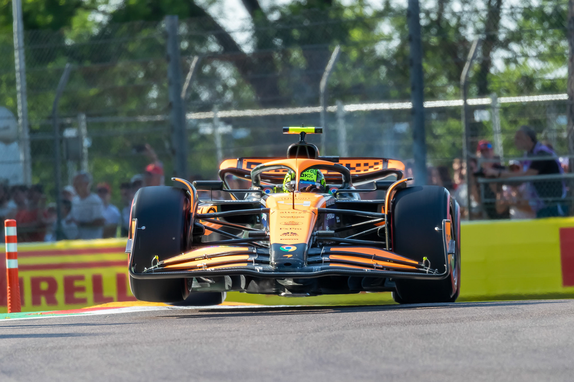 Lando Norris #4, McLaren Formula 1 Team; F1 GP Imola / Italien Samstag, 18.05.2024