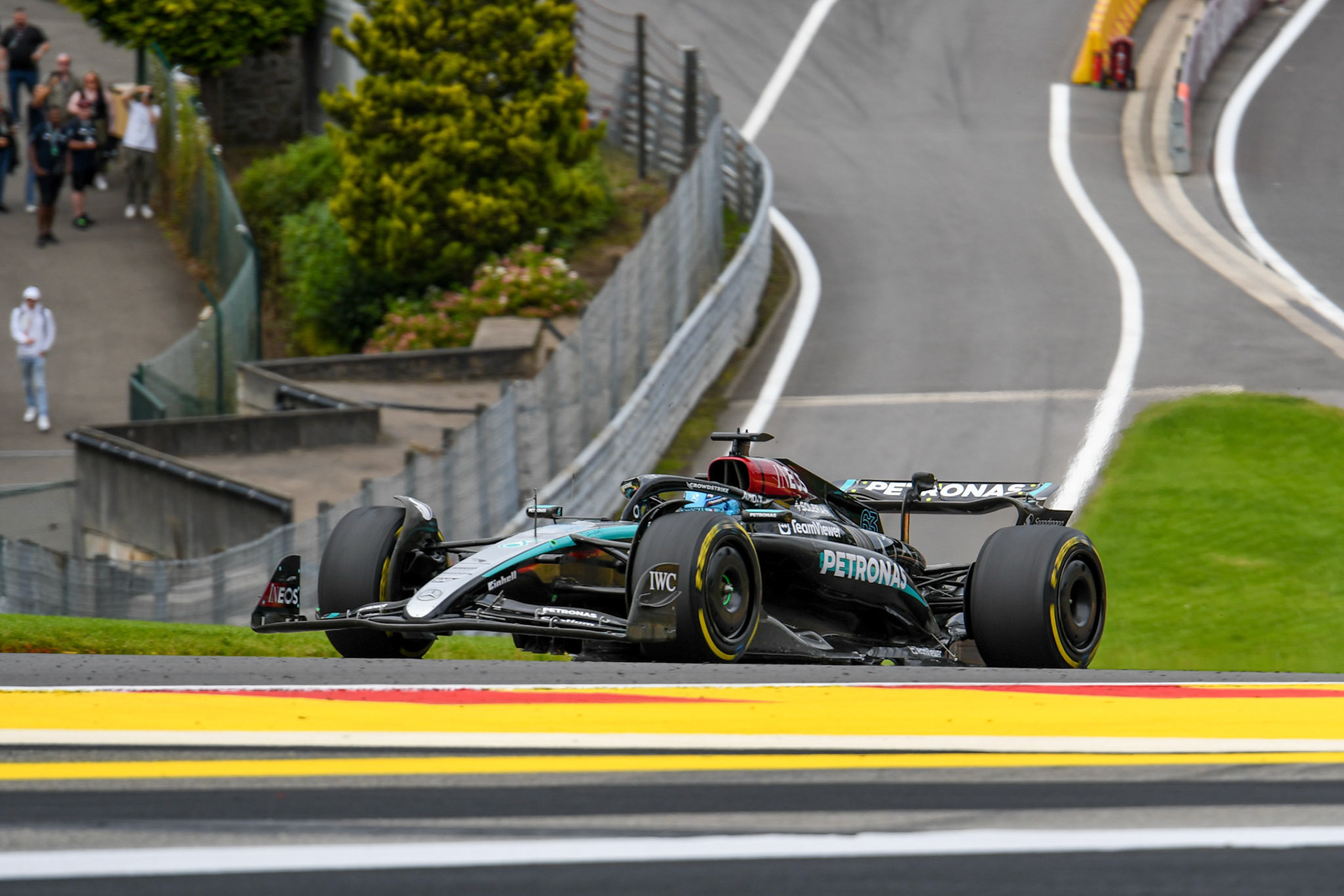 George Russell #63, Mercedes-AMG Petronas F1 Team;Formel 1 GP Spa / Belgien. Freitag, 26.07.2024