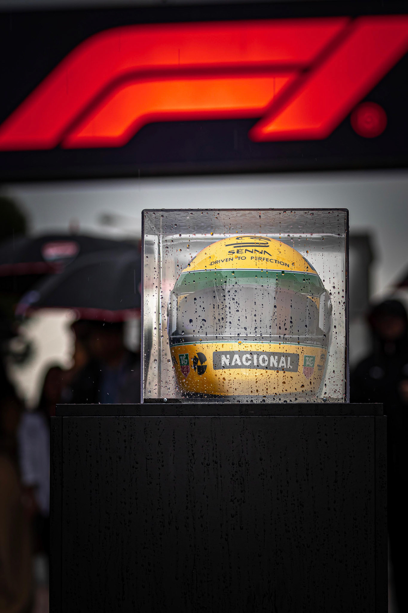 Ayrton Sennas´s Helm; F1 GP Imola / Italien Donnerstag, 16.05.2024