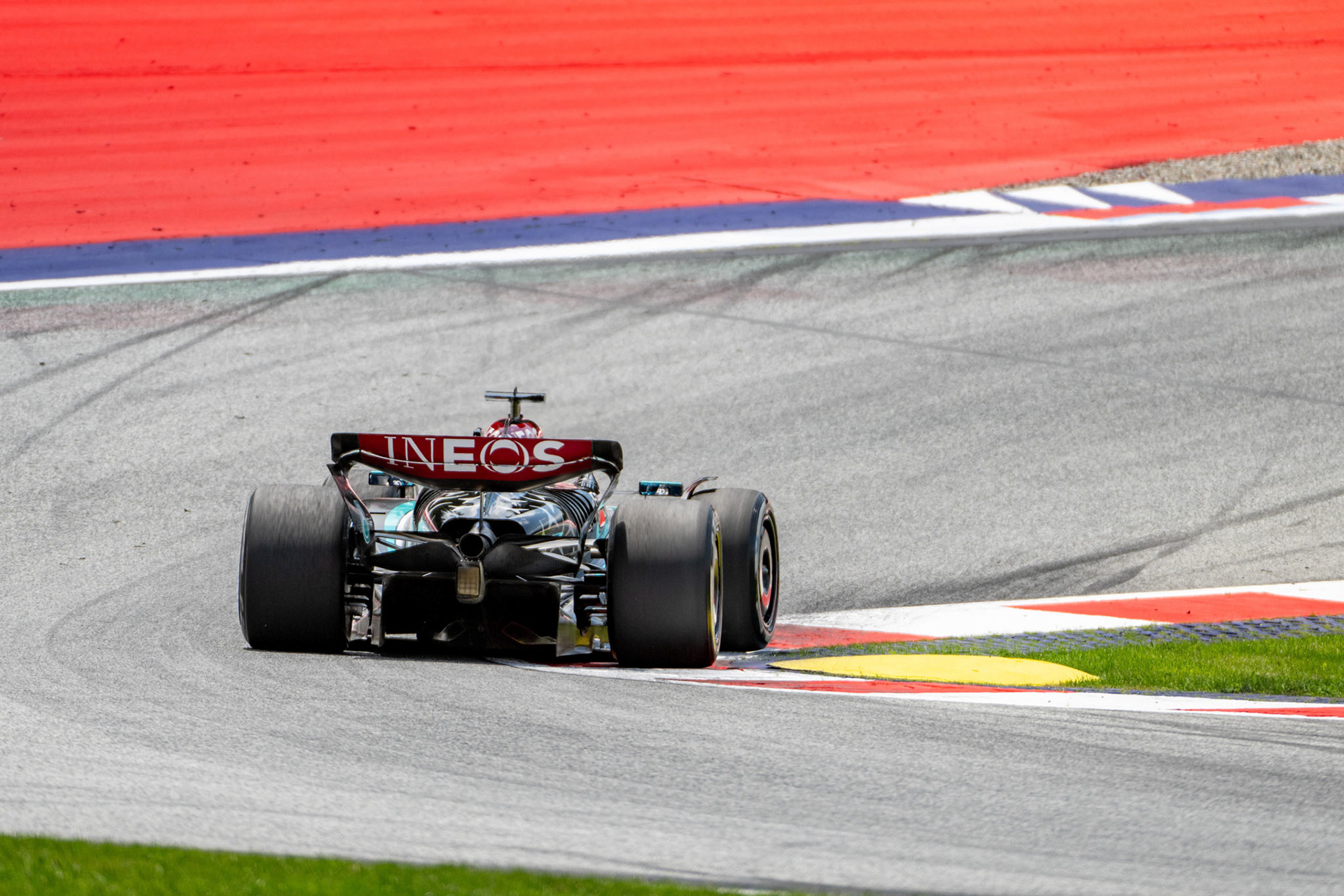 George Russell #63, Mercedes-AMG Petronas F1 Team;Formel 1 GP Austria / Österreich. Freitag, 28.06.2024