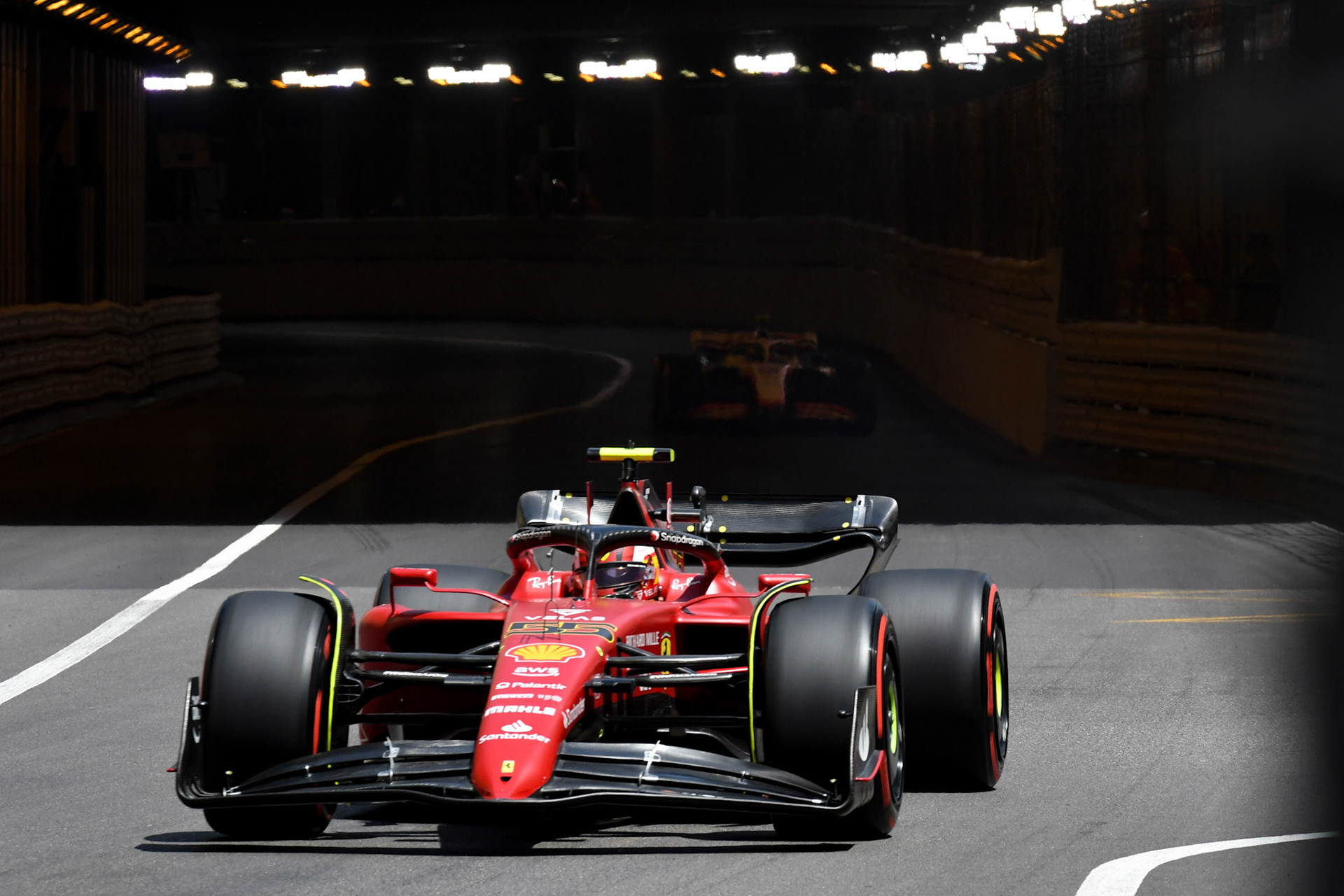 Carlos Sainz (ESP) Scuderia Ferrari; Formel 1 Monaco am 28.05.2022