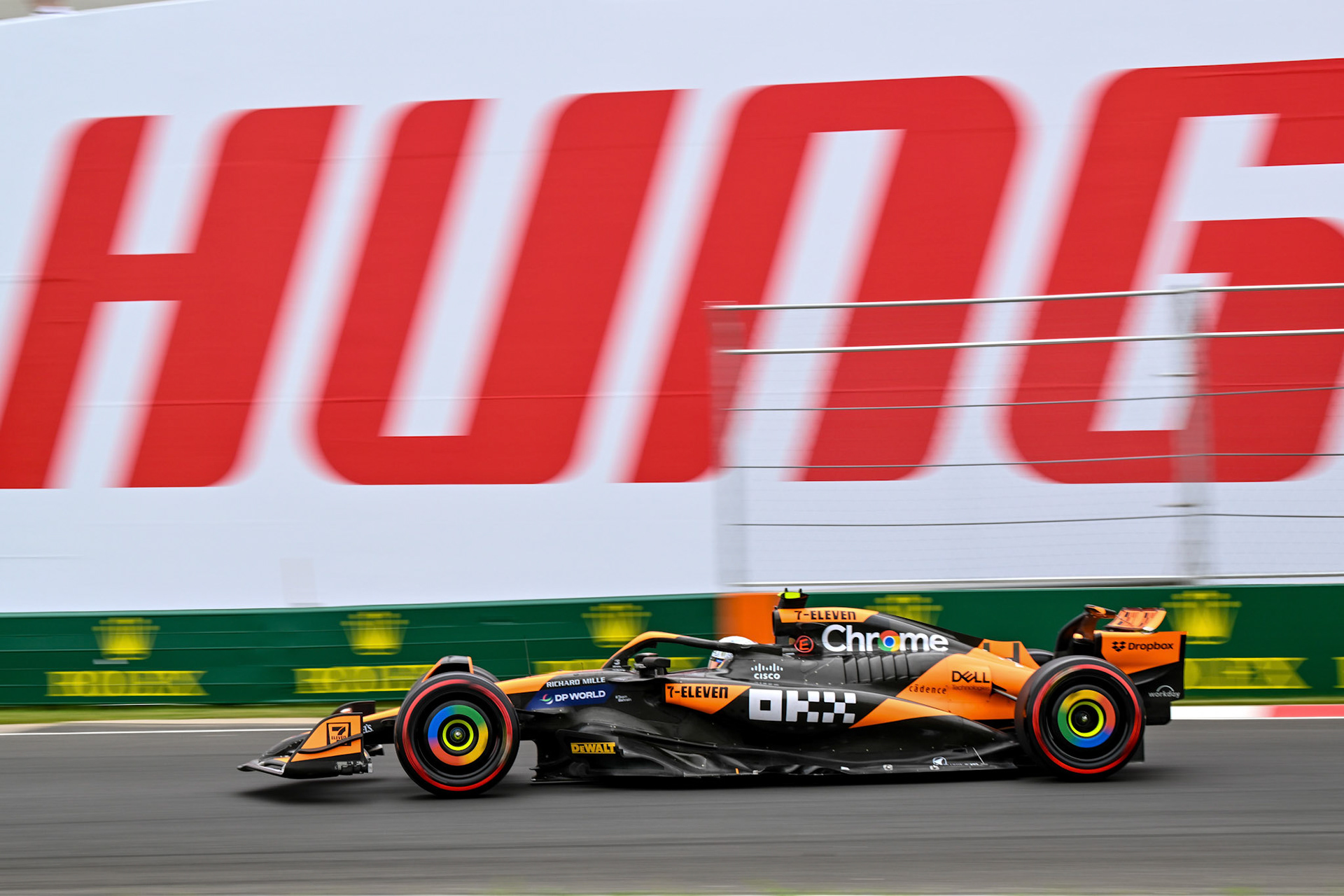 Lando Norris #4, McLaren Formula 1 Team;Formel 1 Budapest / Ungarn, 20.07.2024