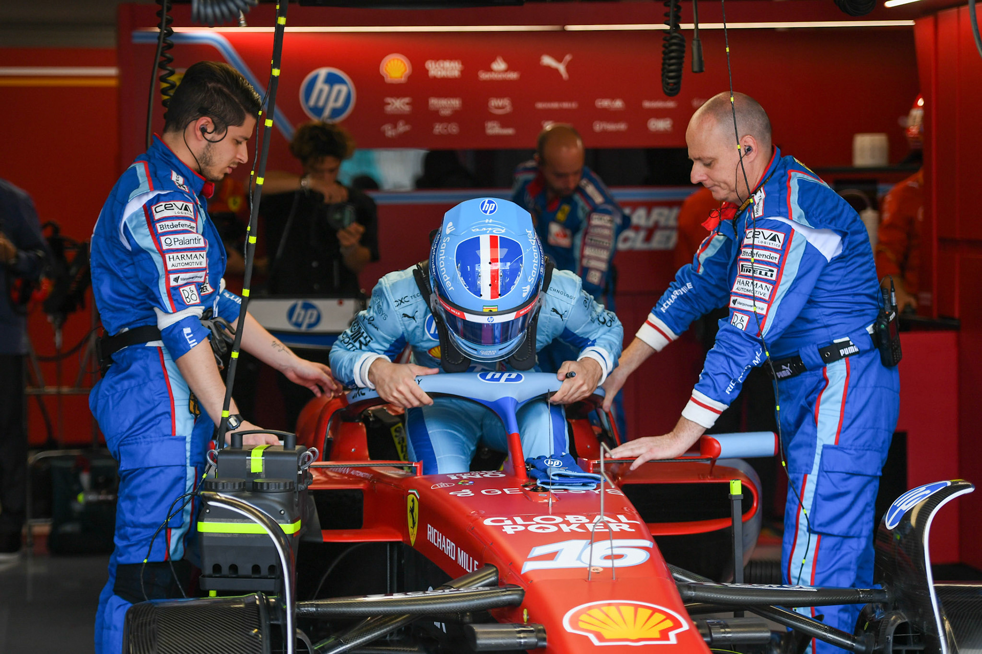 Charles Leclerc #16, Scuderia Ferrari; Formel 1 GP Miami / USA. 05.05.2024
