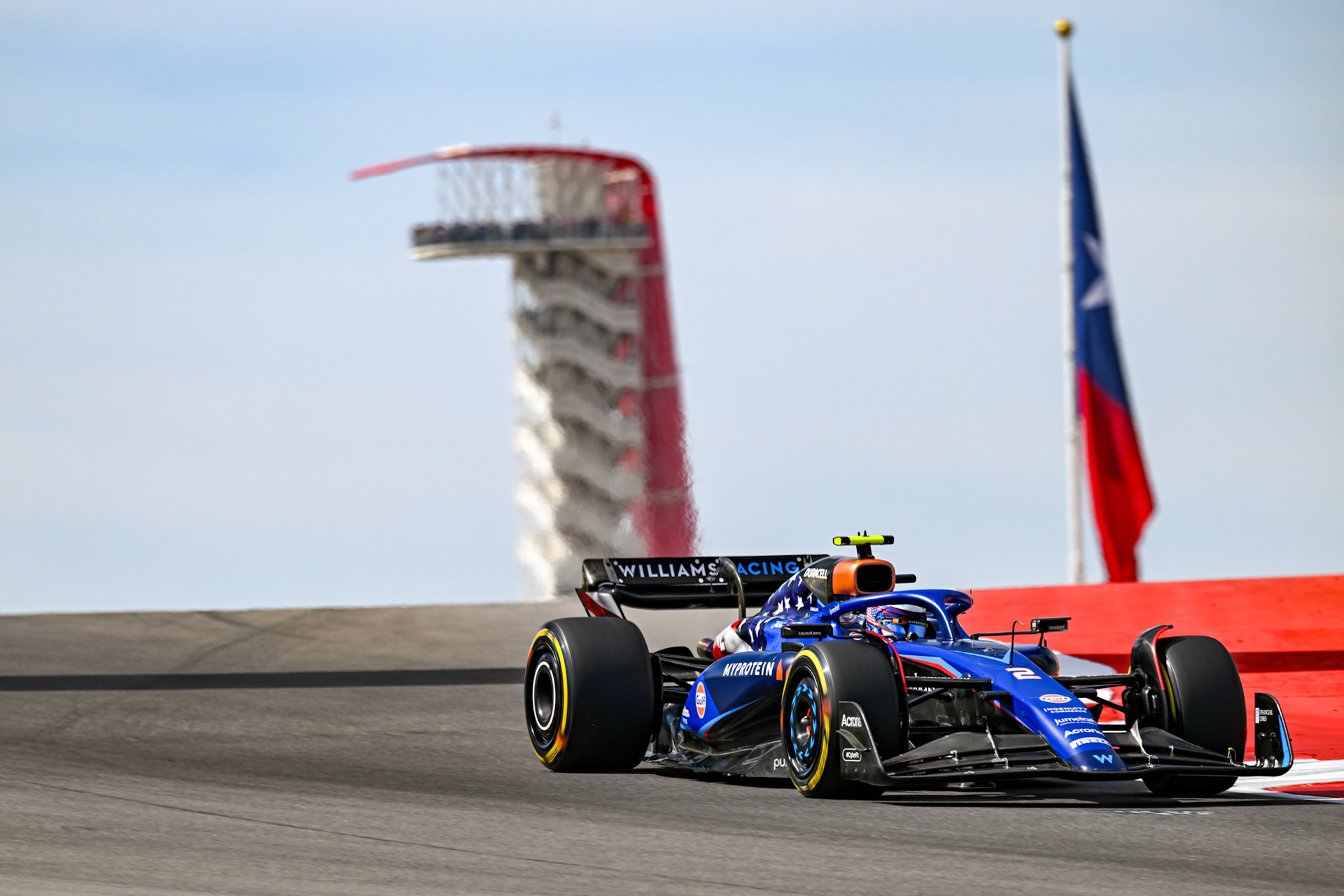 Logan Sargeant (USA) Williams Racing;Formel 1 GP USA Austin Texas. Samstag 21.10.2023