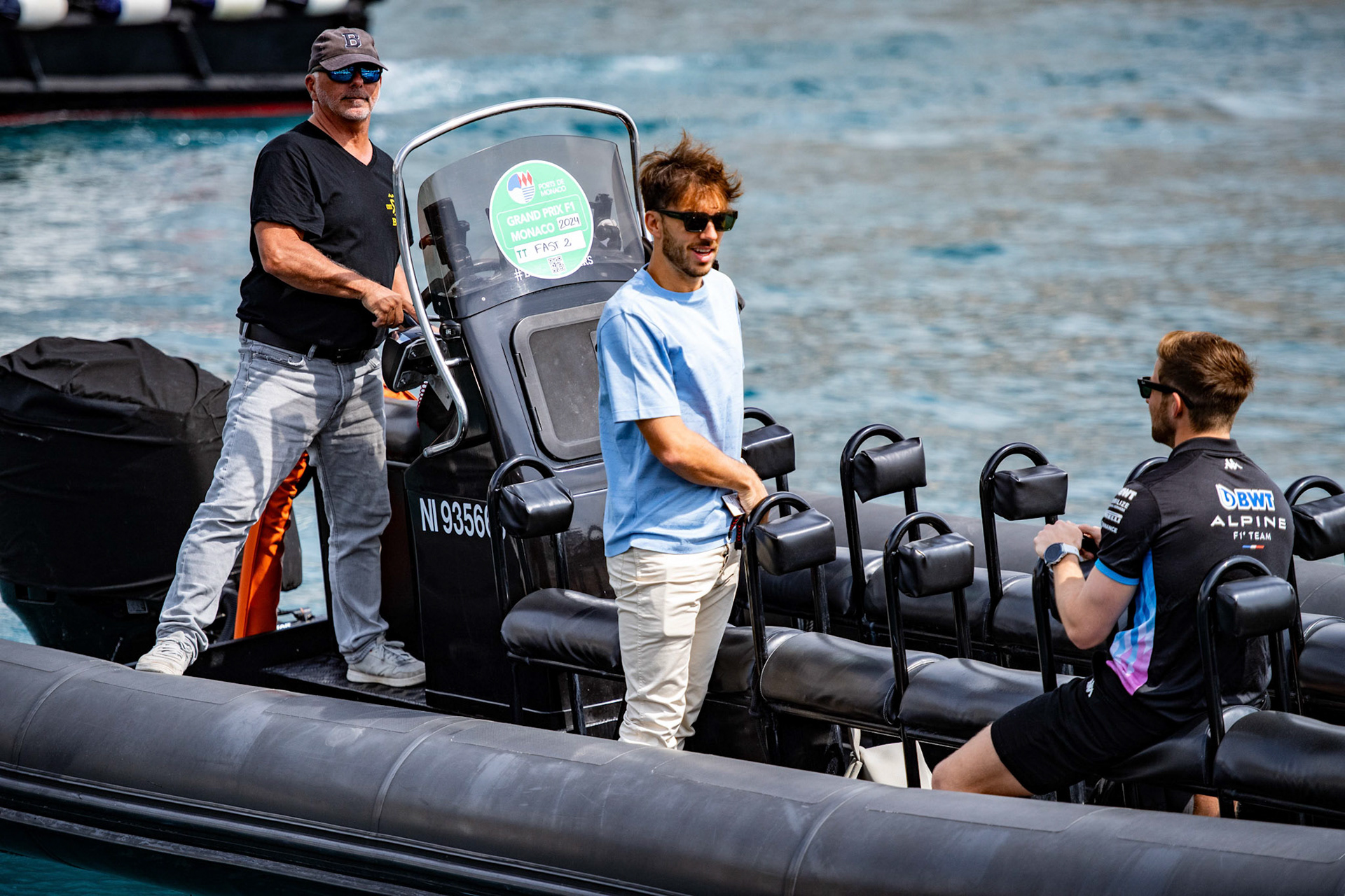 Pierre Gasly #10, BWT Alpine F1 Team; Formel1 GP Monaco Donnerstag, 23.05.2024