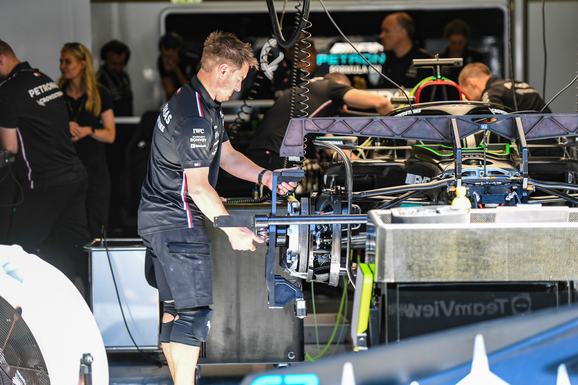 Mercedes AMG F1 Team; Formel 1 GP Austria / Österreich. Donnerstag 29.06.2023