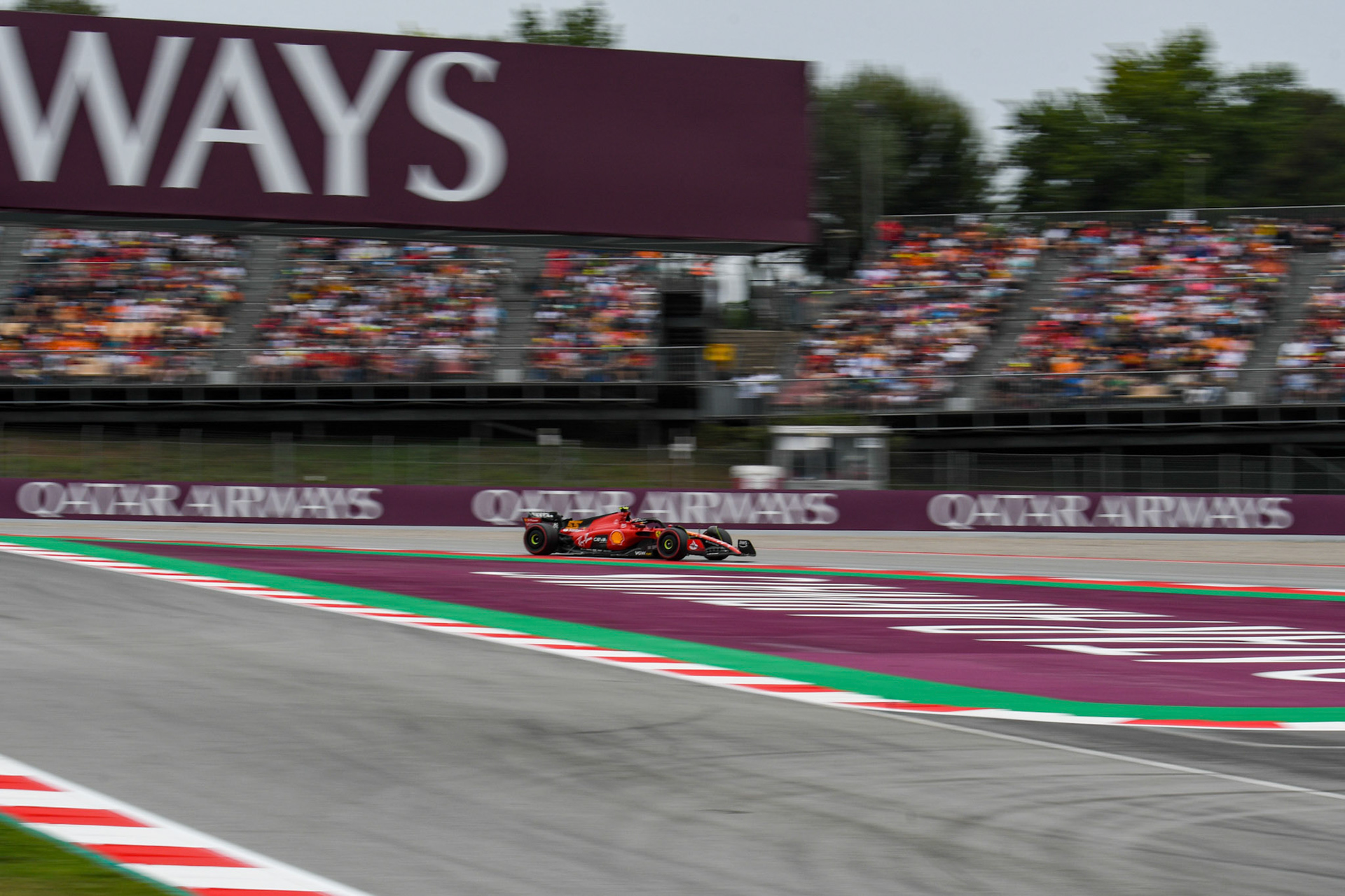 Carlos Sainz (ESP) Scuderia Ferrari; Formel 1 GP Barcelona. Samstag 03.06.2023