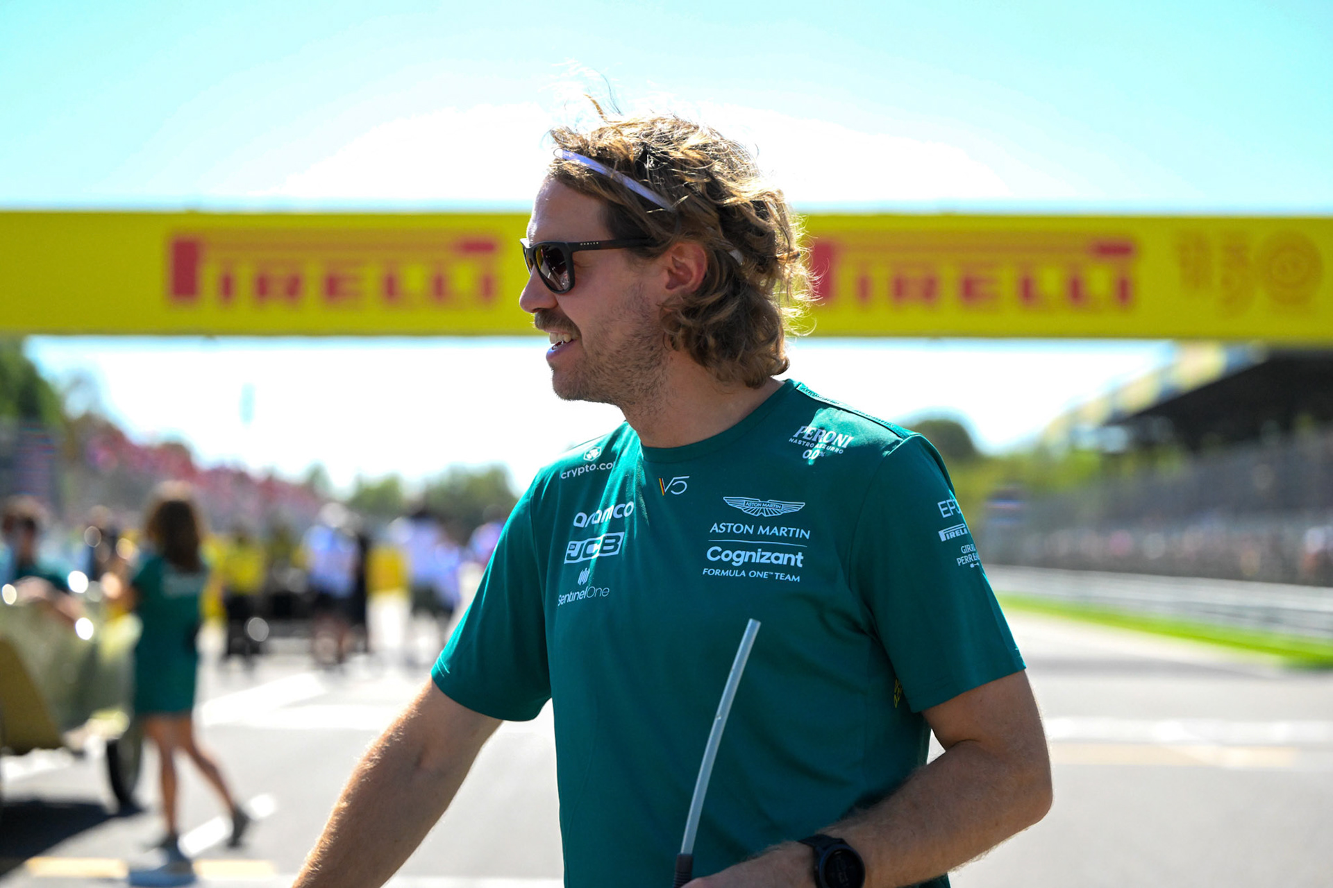 Sebastian Vettel (Ger) Aston Martin Cognizant Formula One Team; Formel 1 GP Italien Monza, Sonntag, 11.09.2022