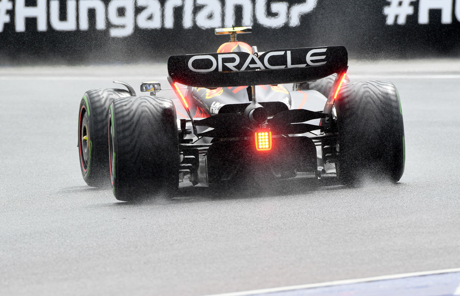 Sergio Perez (MEX) Red Bull Racing; Formel 1 Ungarn am 30.07.2022