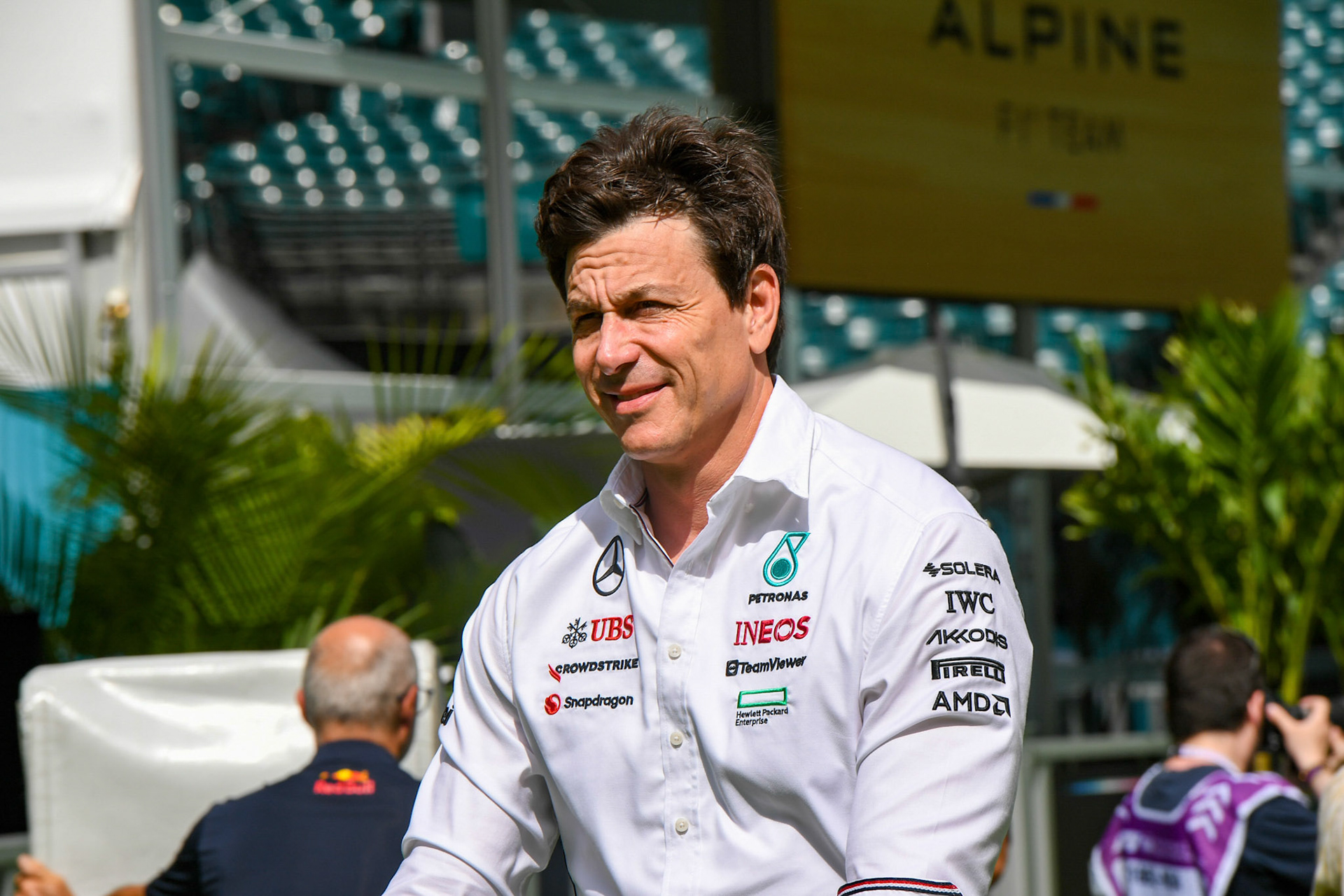 Toto Wolff, Teamchef Mercedes-AMG Petronas F1 Team; Formel 1 GP Miami / USA. 05.05.2024
