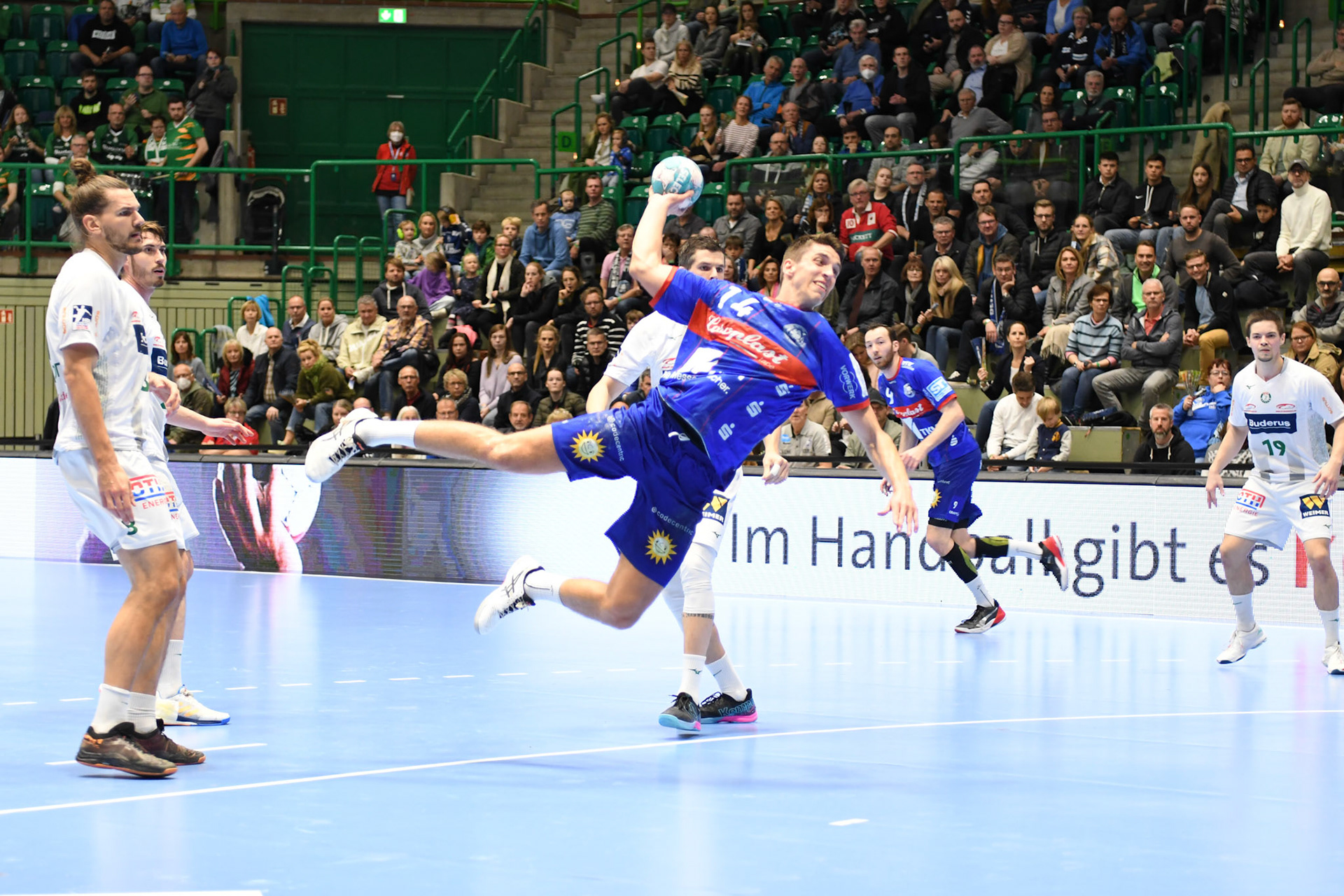 Frederik Ladefoged #14; Handball Bundesliga; BHC 06 - HSG Wetzlar 06.11.2022