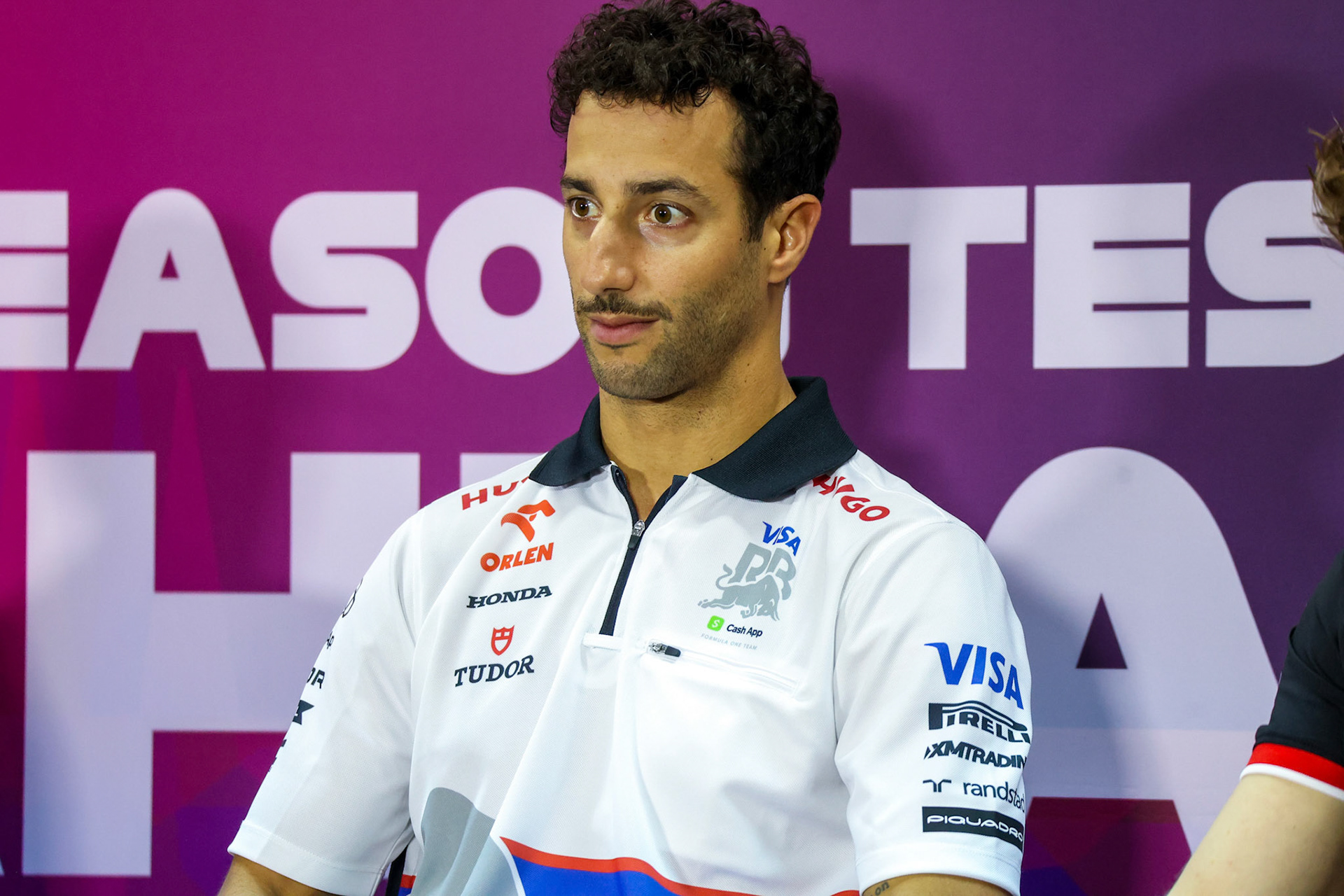 Daniel Ricciardo, #3, Visa Cash App RB Formula One Team; Formel 1 Pre-Season Tests Bahrain. Mittwoch, 21.02.2024