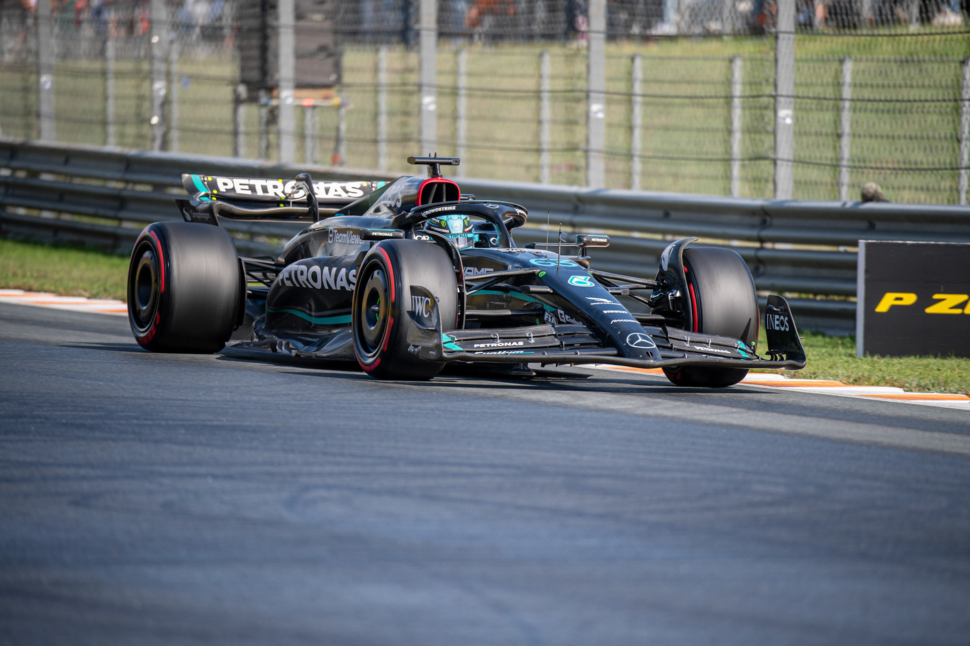 George Russell (GBR) Mercedes AMG F1 Team; Formel 1 GP Holland / Zandvoort. Samstag, 26.08.2023