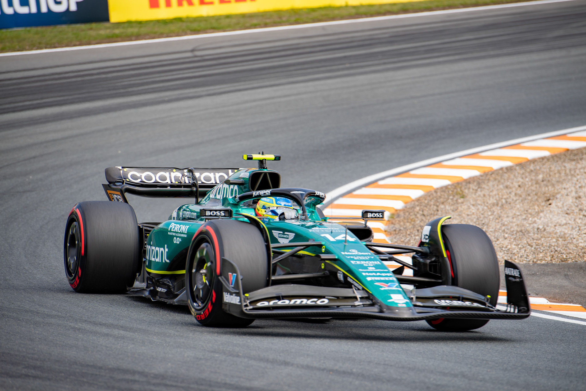 Fernando Alonso (ESP) Aston Martin Formula One Team; Formel 1 GP Holland / Zandvoort. Freitag, 25.08.2023