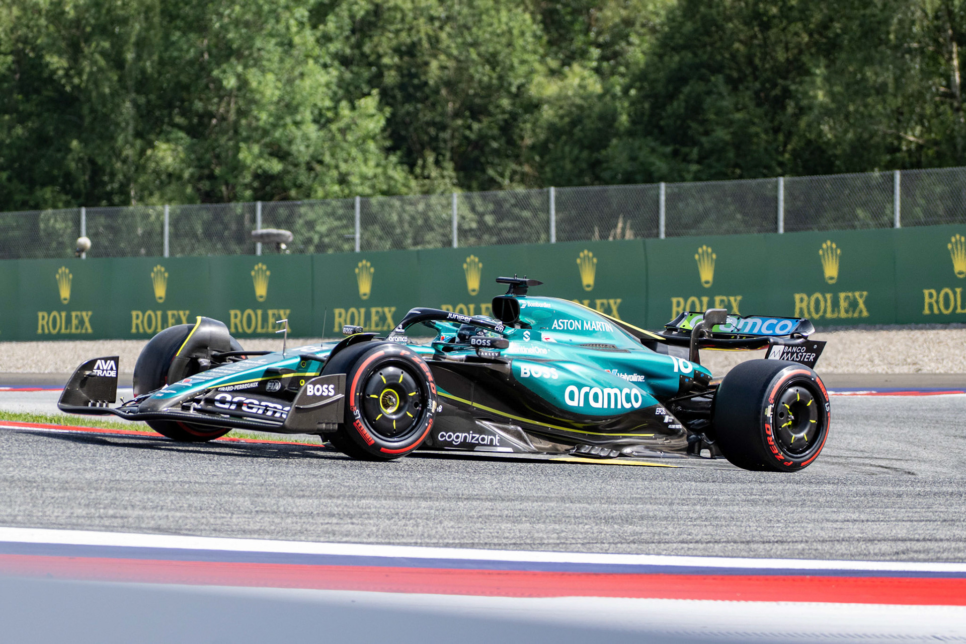 Lance Stroll #18, Aston Martin Aramco F1 Team;Formel 1 GP Austria / Österreich. Samstag, 29.06.2024
