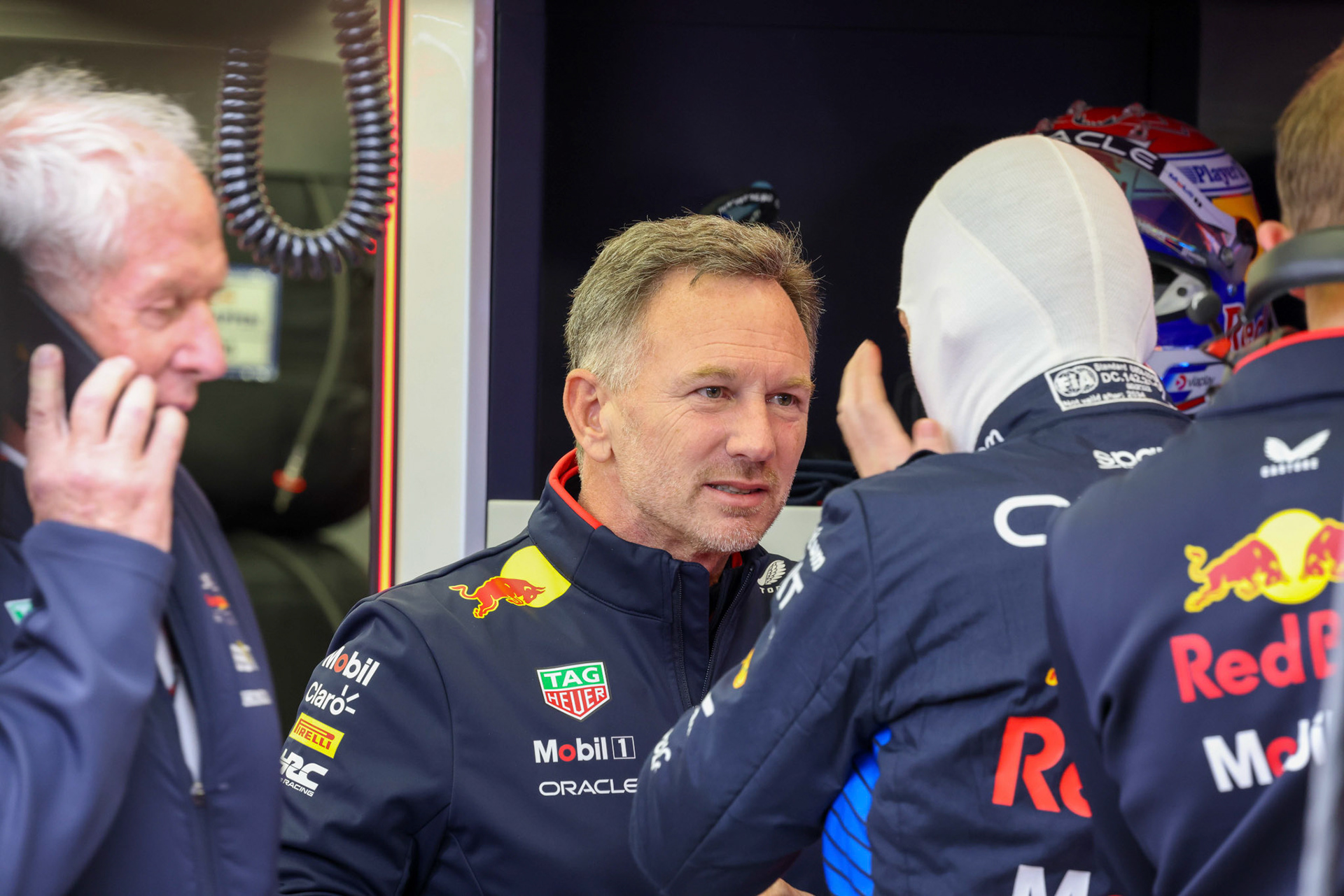 Christian Horner, Teamchef Oracle Red Bull Racing; Formel 1 GP Bahrain. Freitag 01.03.2024