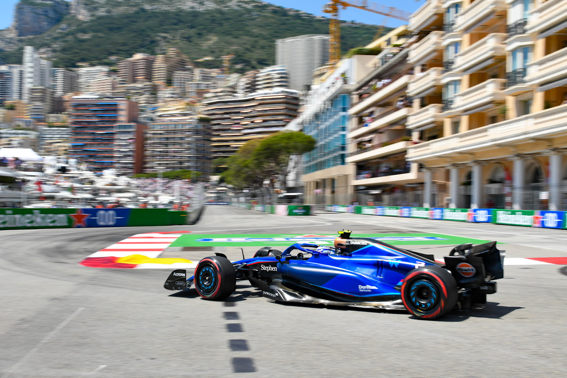 Logan Sargeant (USA) Williams Racing; Formel 1 GP Monaco. Samstag 27.05.2023