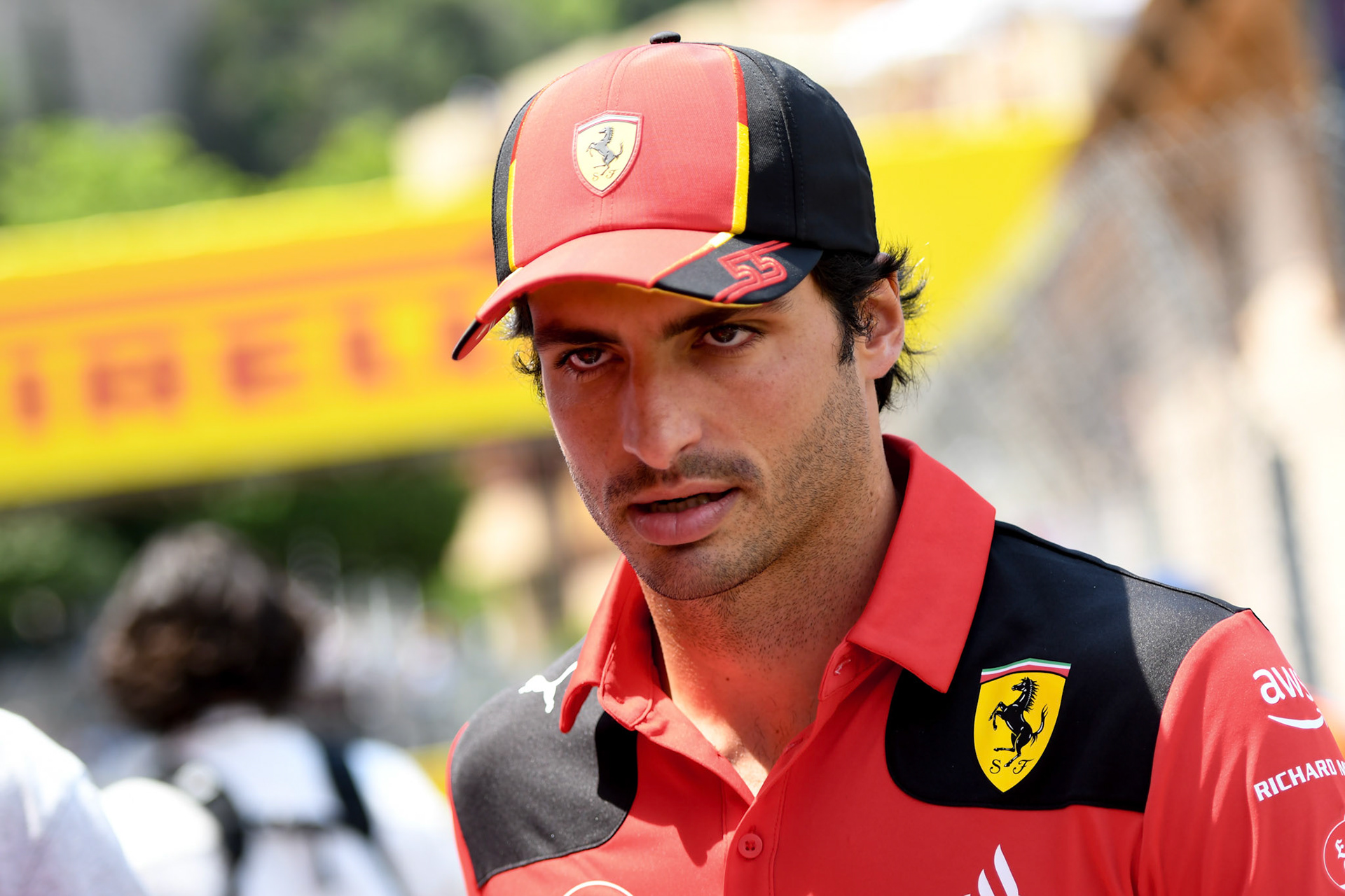 Carlos Sainz (ESP) Scuderia Ferrari; Formel 1 GP Monaco. Sonntag 28.05.2023