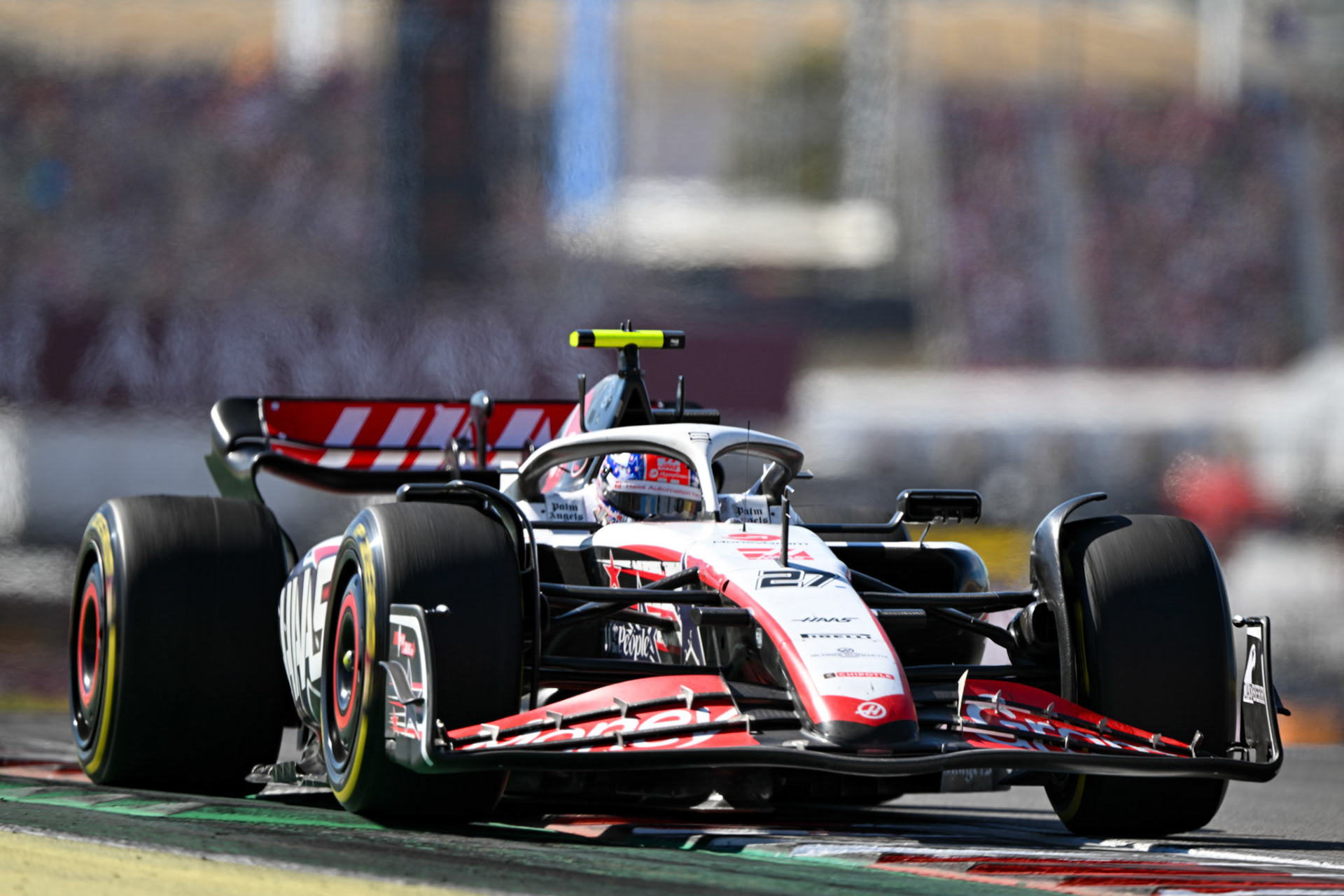 Nico Hülkenberg (GER) Haas F1 Team; Formel 1 GP USA Austin Texas. Sonntag 22.10.2023