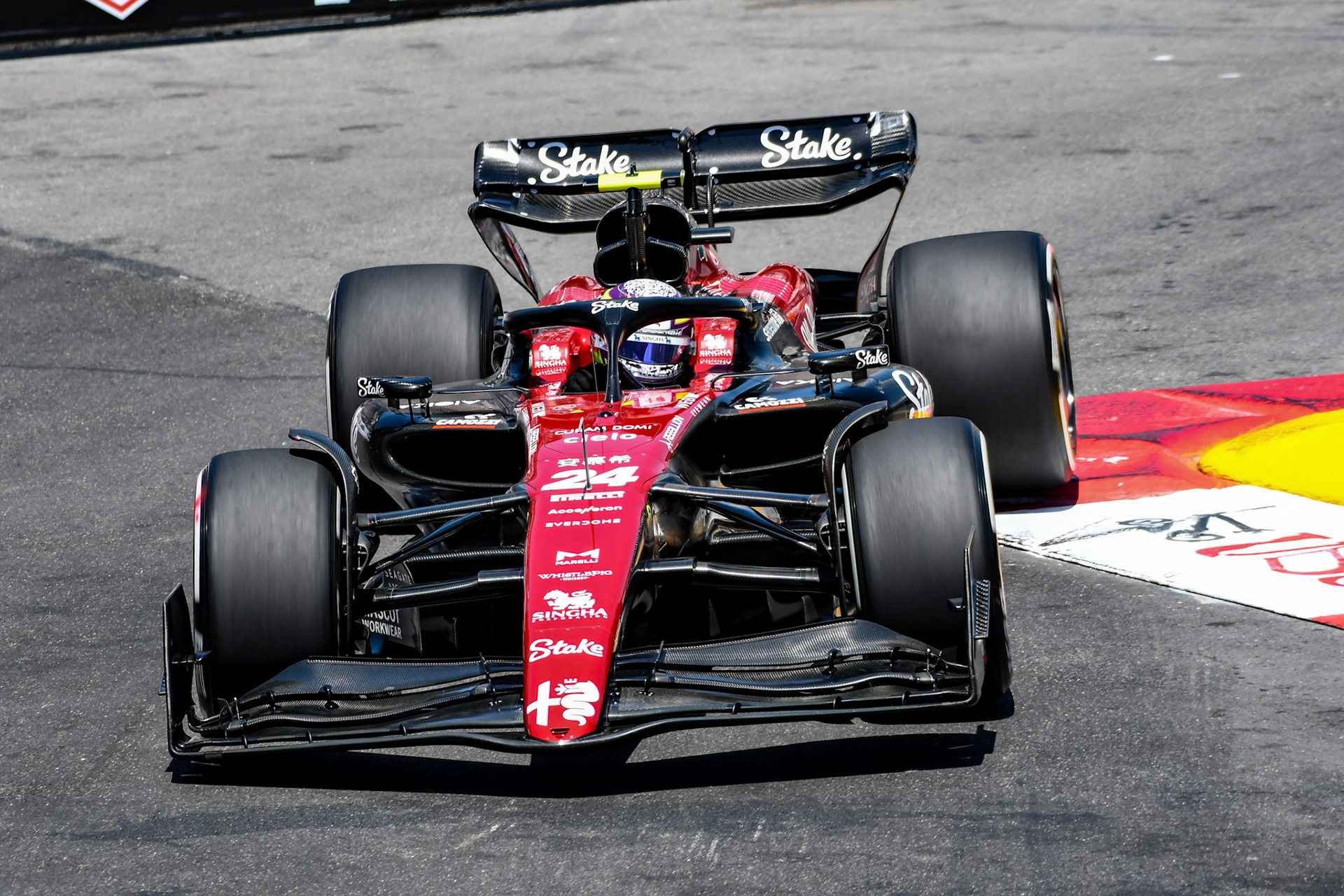 Guanyu Zhou (CHN) Alfa Romeo F1 Team; Formel 1 GP Monaco. Freitag 26.05.2023