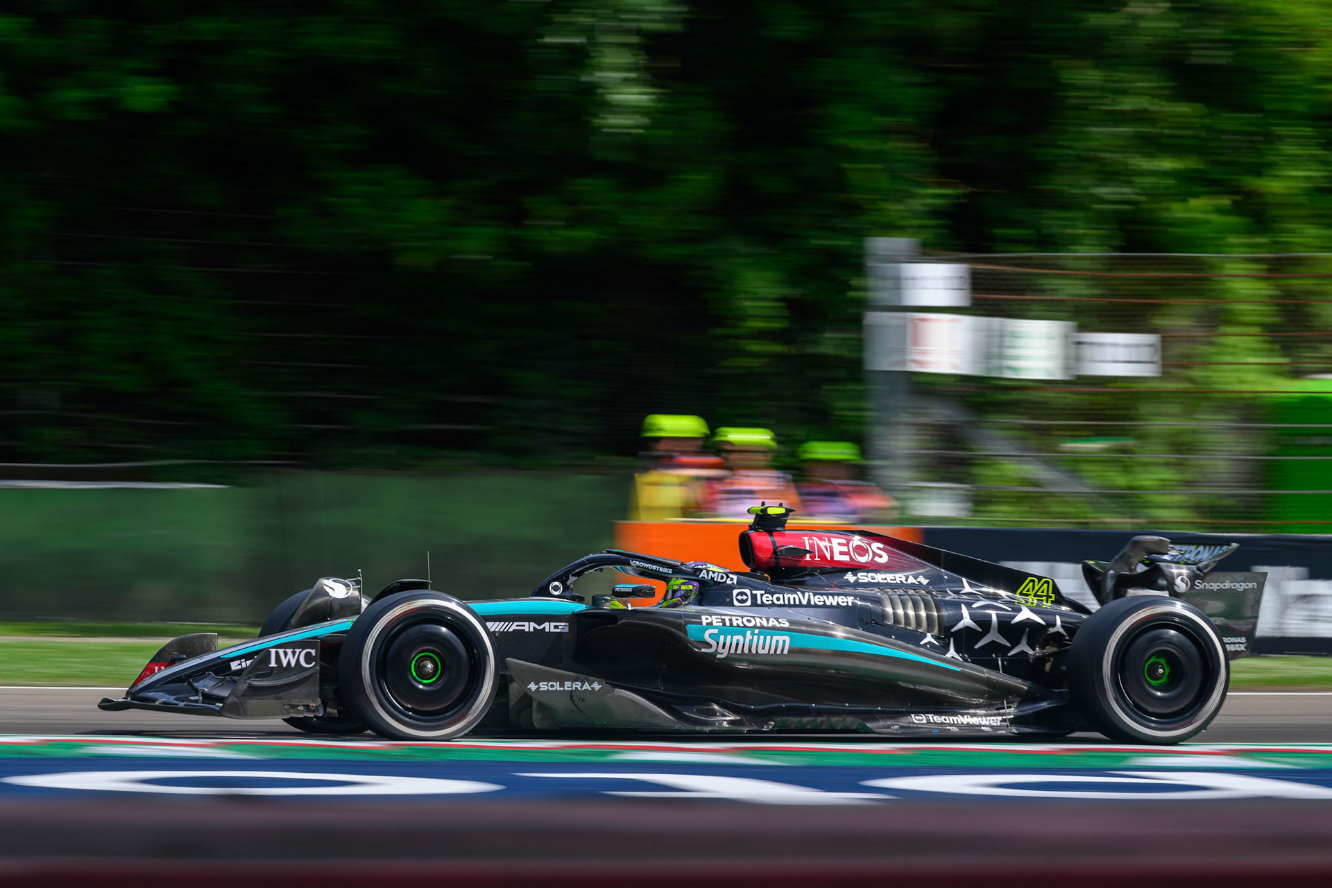 Lewis Hamilton #44, Mercedes-AMG Petronas F1 Team; F1 GP Imola / Italien Sonntag, 19.05.2024