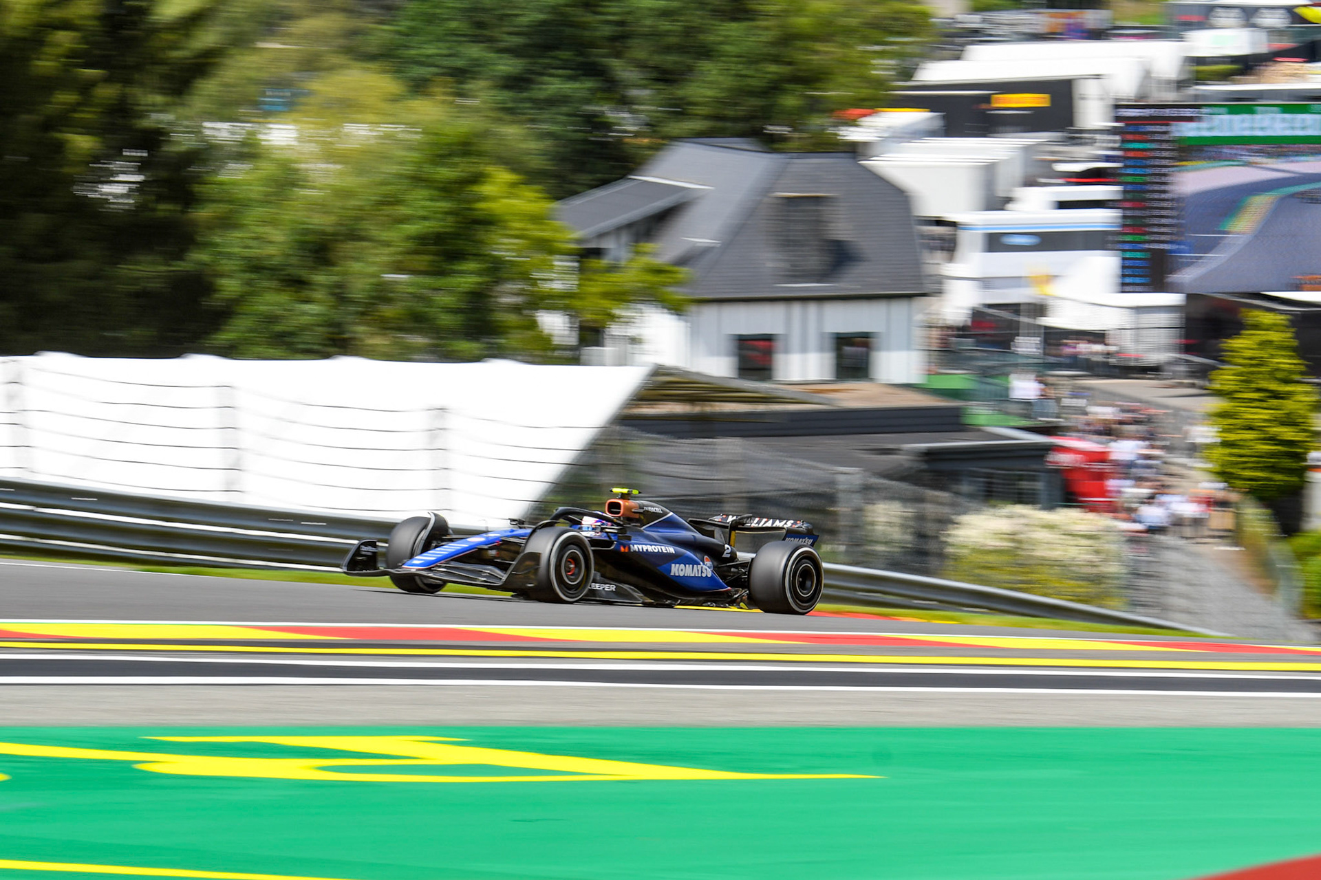 Logan Sargeant #2, Williams Racing;Formel 1 GP Spa / Belgien. Freitag, 26.07.2024