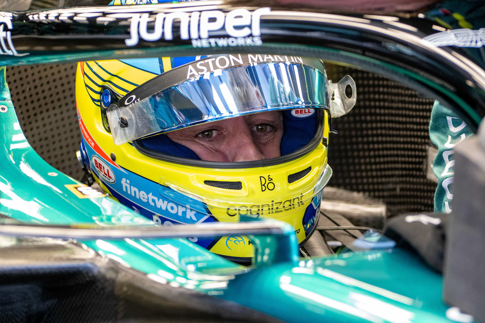 Fernando Alonso #14, Aston Martin Aramco F1 Team;Formel 1 GP Austria / Österreich. Samstag, 29.06.2024