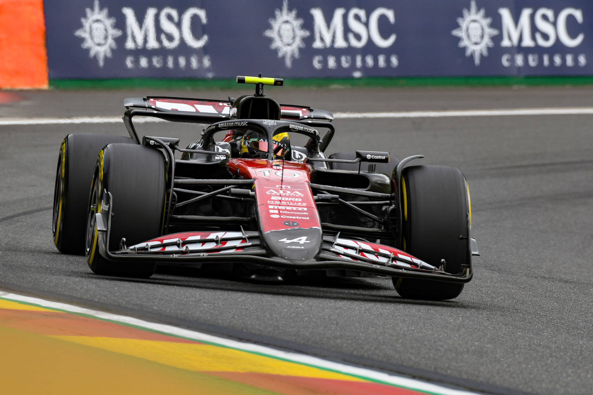 Pierre Gasly #10, BWT Alpine F1 Team;Formel 1 GP Spa / Belgien. Freitag, 26.07.2024