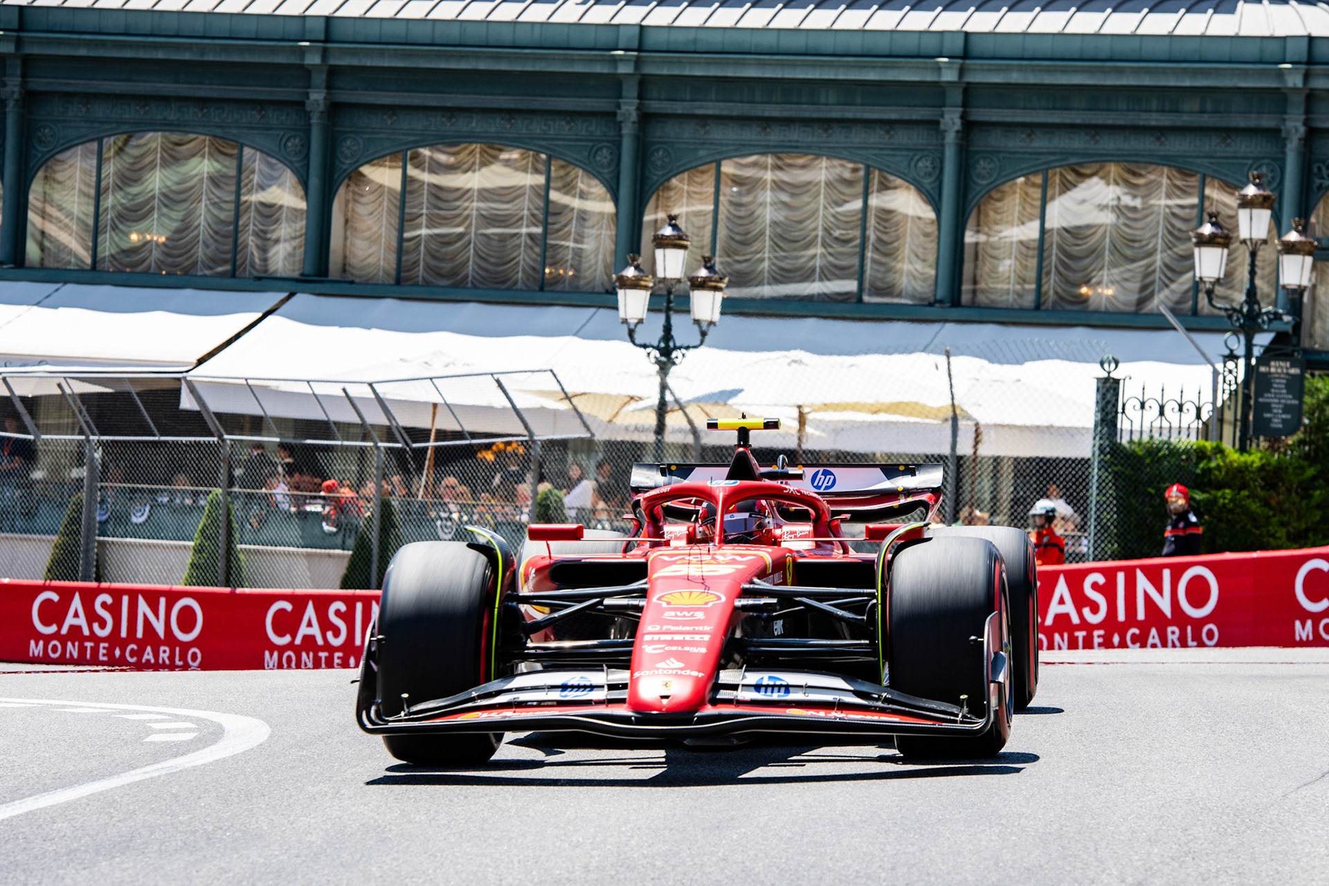 Carlos Sainz #55, Scuderia Ferrari; Formel1 GP Monaco Samstag, 25.05.2024