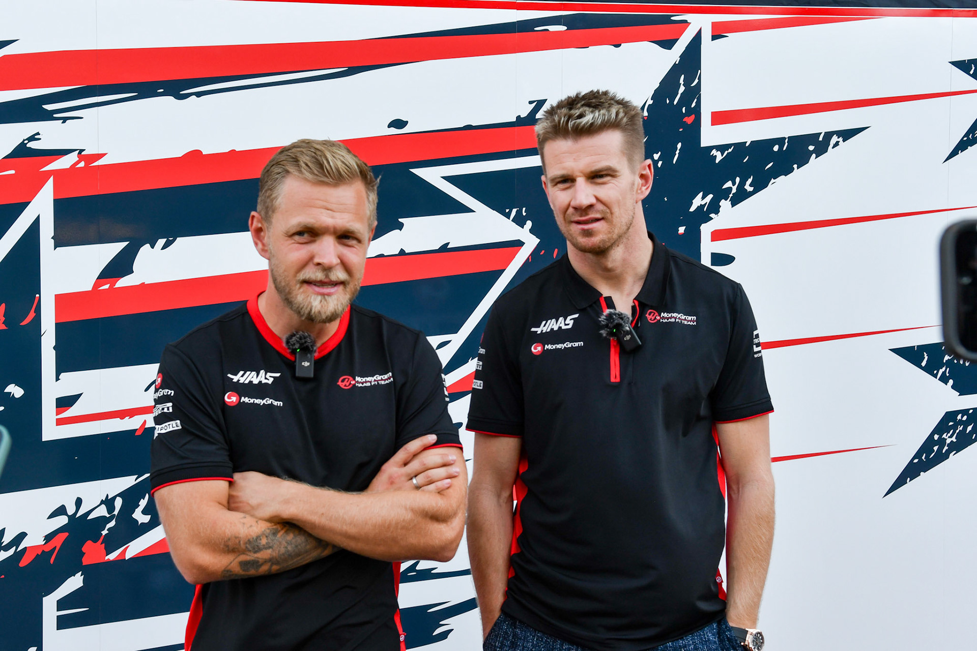 Nico Hülkenberg und Kevin Magnussen, Haas F1 Team; Formel 1 GP USA Austin Texas. Freitag 20.10.2023