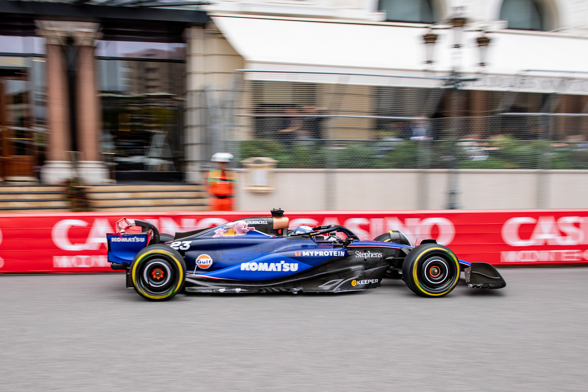 Alexander Albon #23, Williams Racing; Formel1 GP Monaco Freitag, 24.05.2024