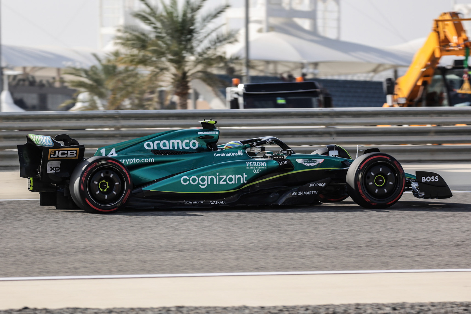 Fernando Alonso (ESP) Aston Martin Formula One Team; Formel 1 GP Bahrain. Samstag 04.03.2023