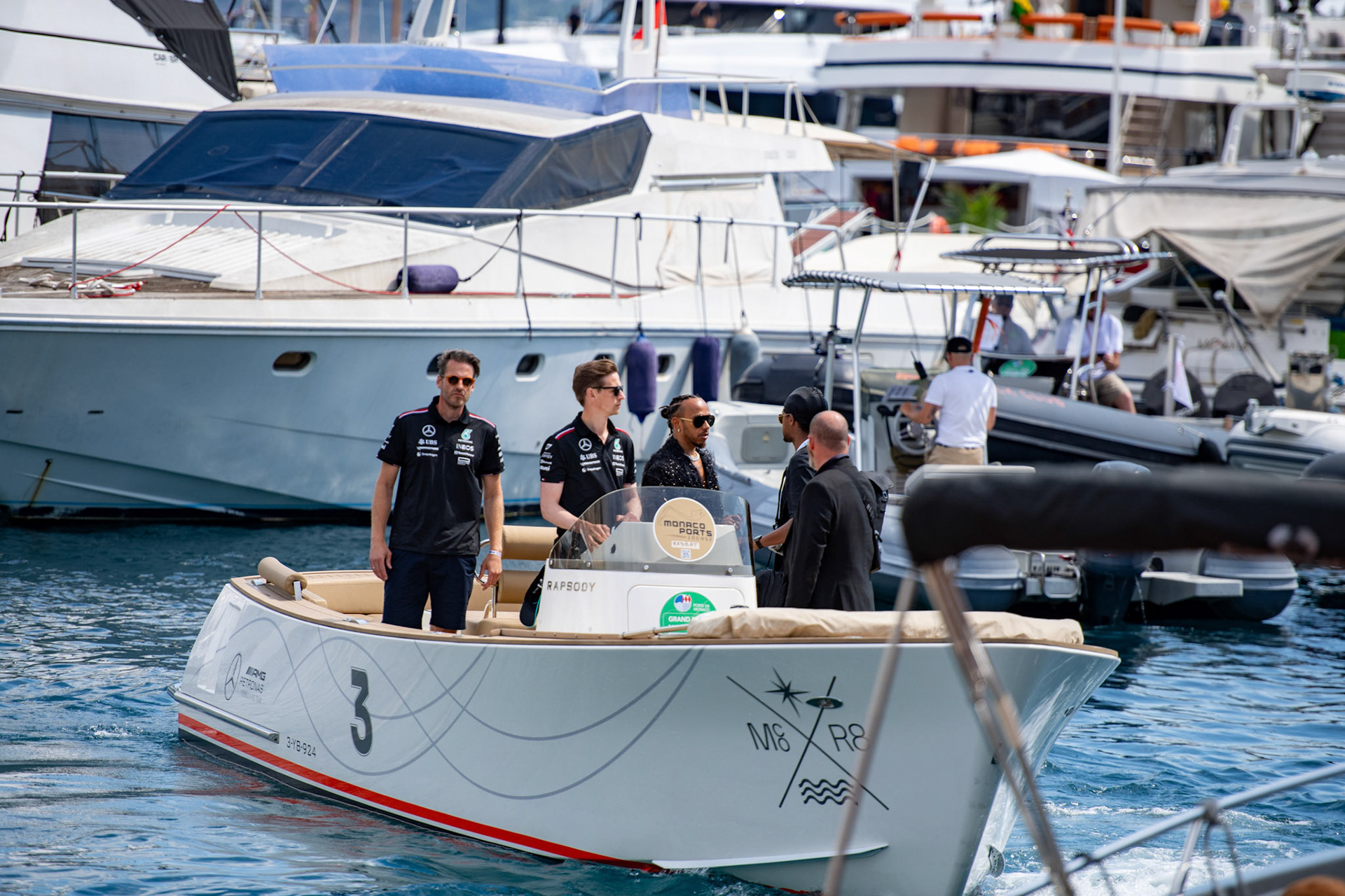 Lewis Hamilton #44, Mercedes-AMG Petronas F1 Team; Formel1 GP Monaco Freitag, 24.05.2024