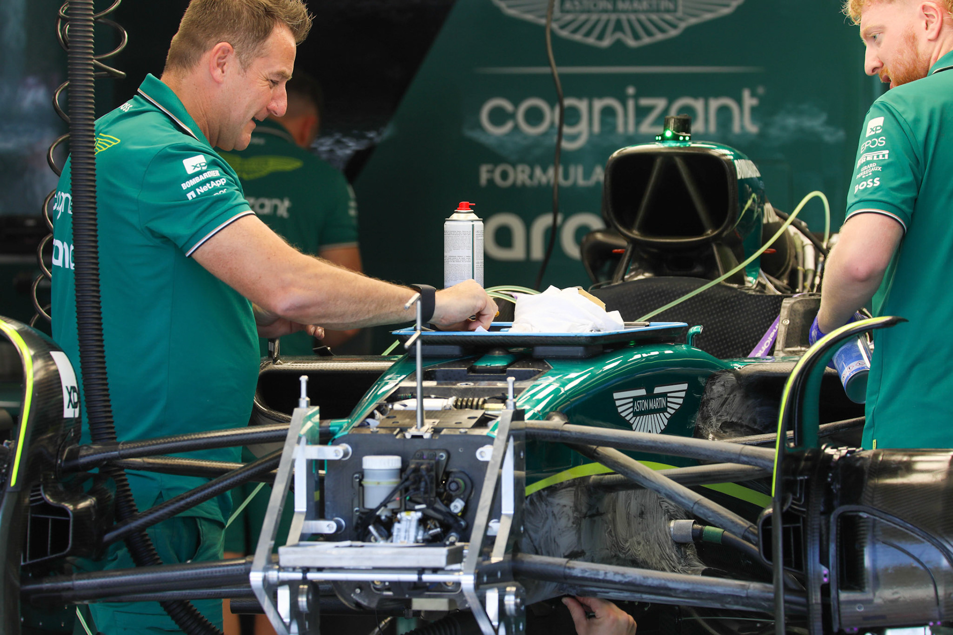 Aston Martin Formula One Team; Formel 1 GP Budapest / Ungarn. Donnerstag, 20.07.2023