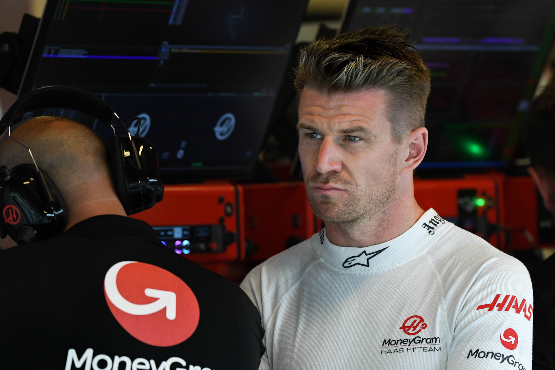 Nico Hülkenberg (GER) Haas F1 Team; Formel 1 GP Abu Dhabi. Freitag 24.11.2023