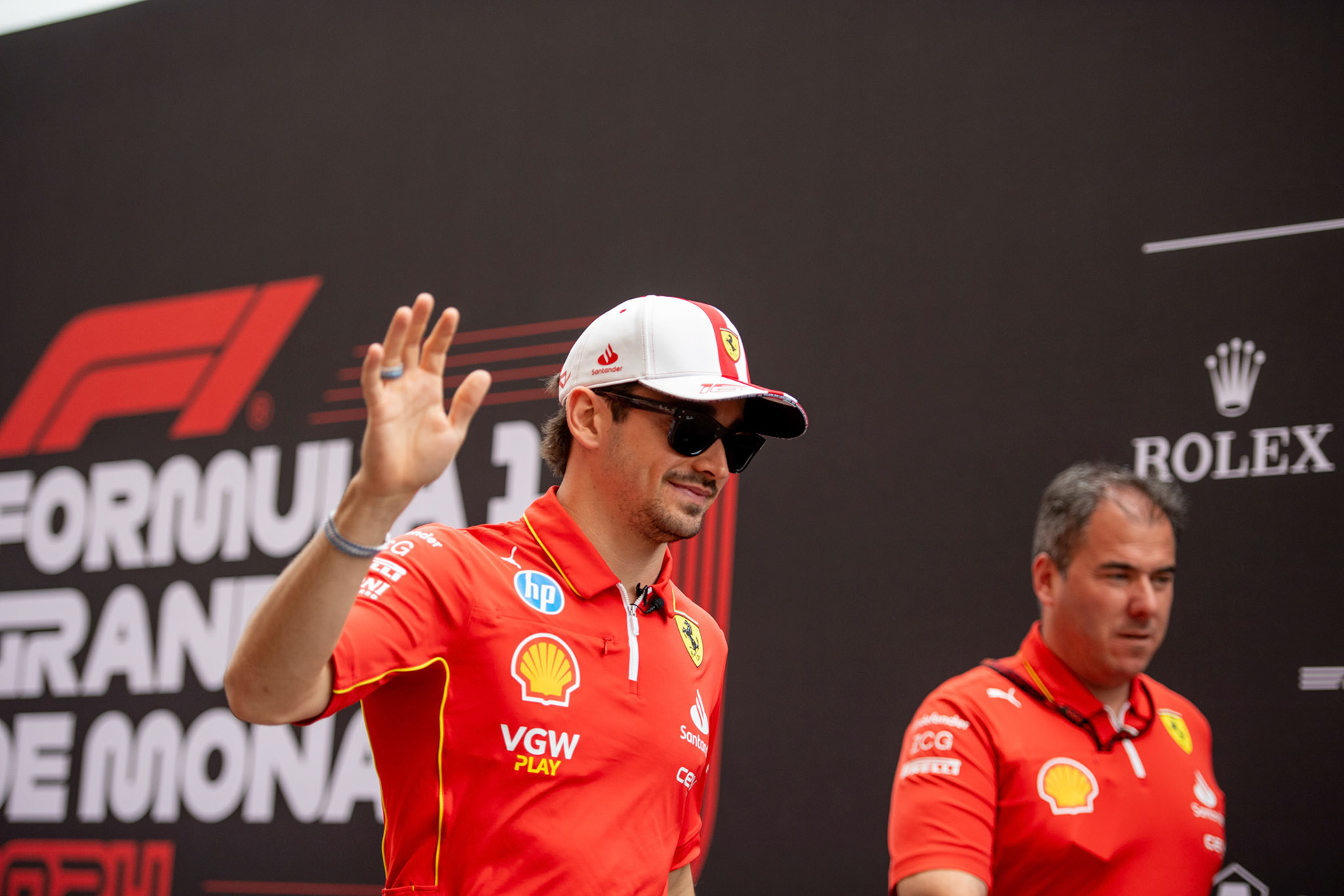 Charles Leclerc #16, Scuderia Ferrari; Formel1 GP Monaco Donnerstag, 23.05.2024