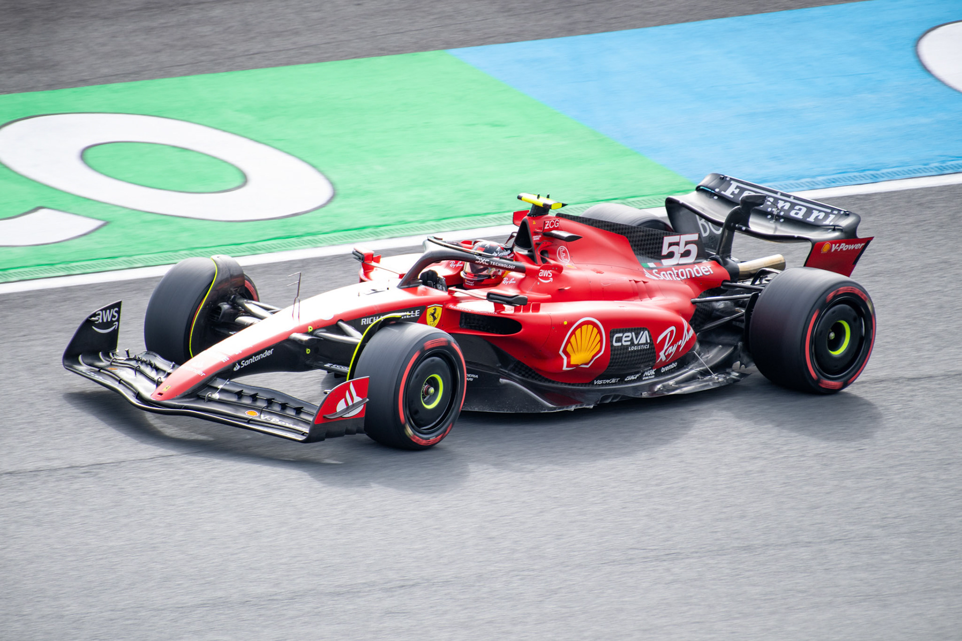 Carlos Sainz (ESP) Scuderia Ferrari; Formel 1 GP Holland / Zandvoort. Freitag, 25.08.2023