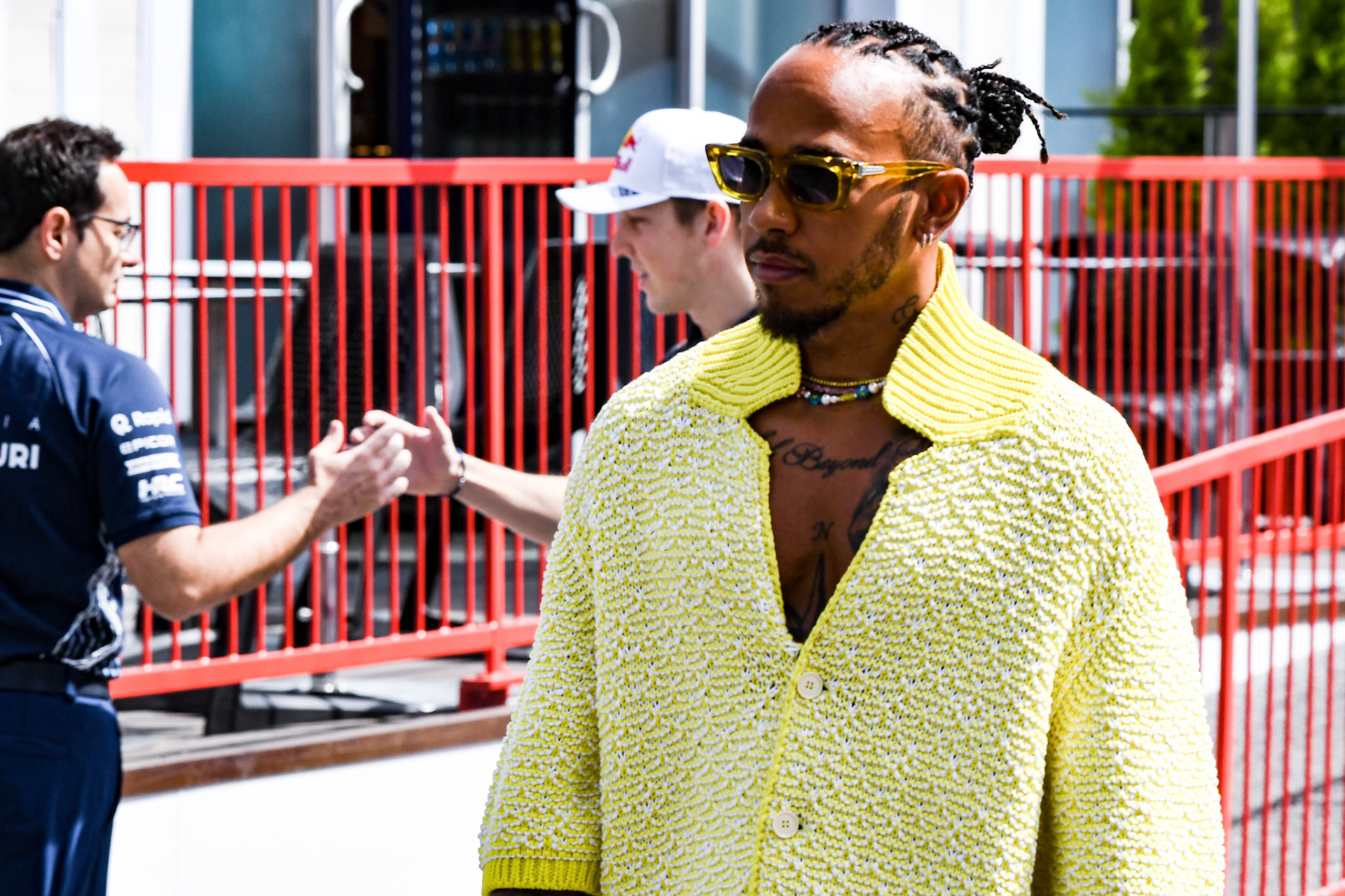 Lewis Hamilton (GBR) Mercedes AMG F1 Team; Formel 1 GP Baku Azerbaijan. Samstag 29.04.2023