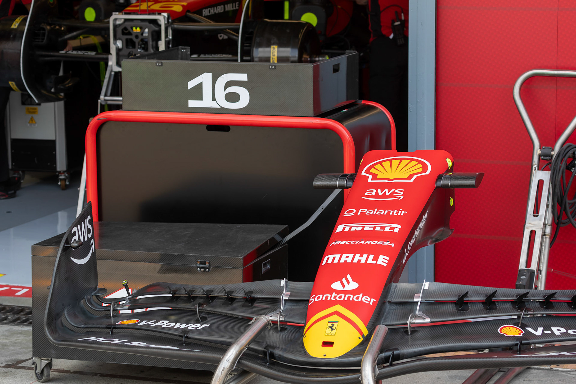 Scuderia Ferrari; Formel 1 GP Italien / Monza. Donnerstag, 31.08.2023